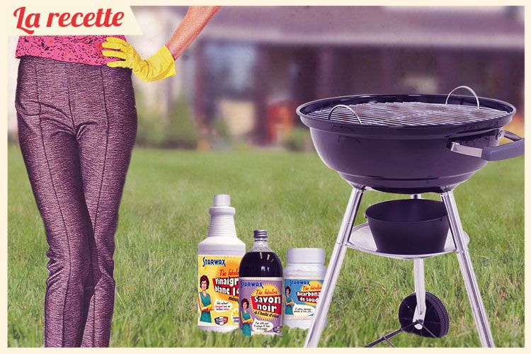 Pour nettoyer et dégraisser les barbecues