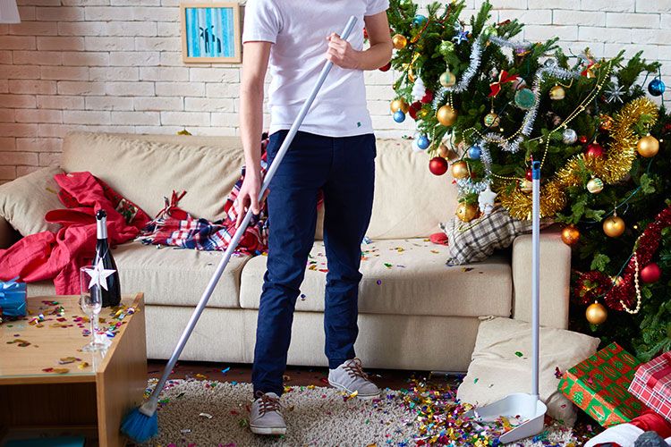 Comment nettoyer après les fêtes ?