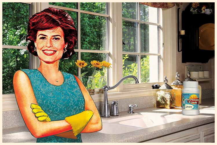 Pour détartrer et faire briller éviers et robinets