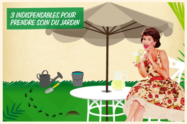 3 indispensables pour prendre soin de votre jardin