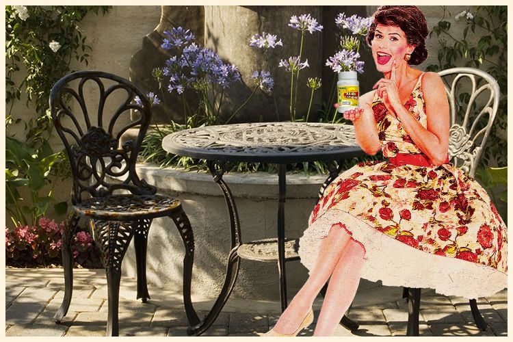 Pour éliminer la rouille sur les textiles et les surfaces metalliques