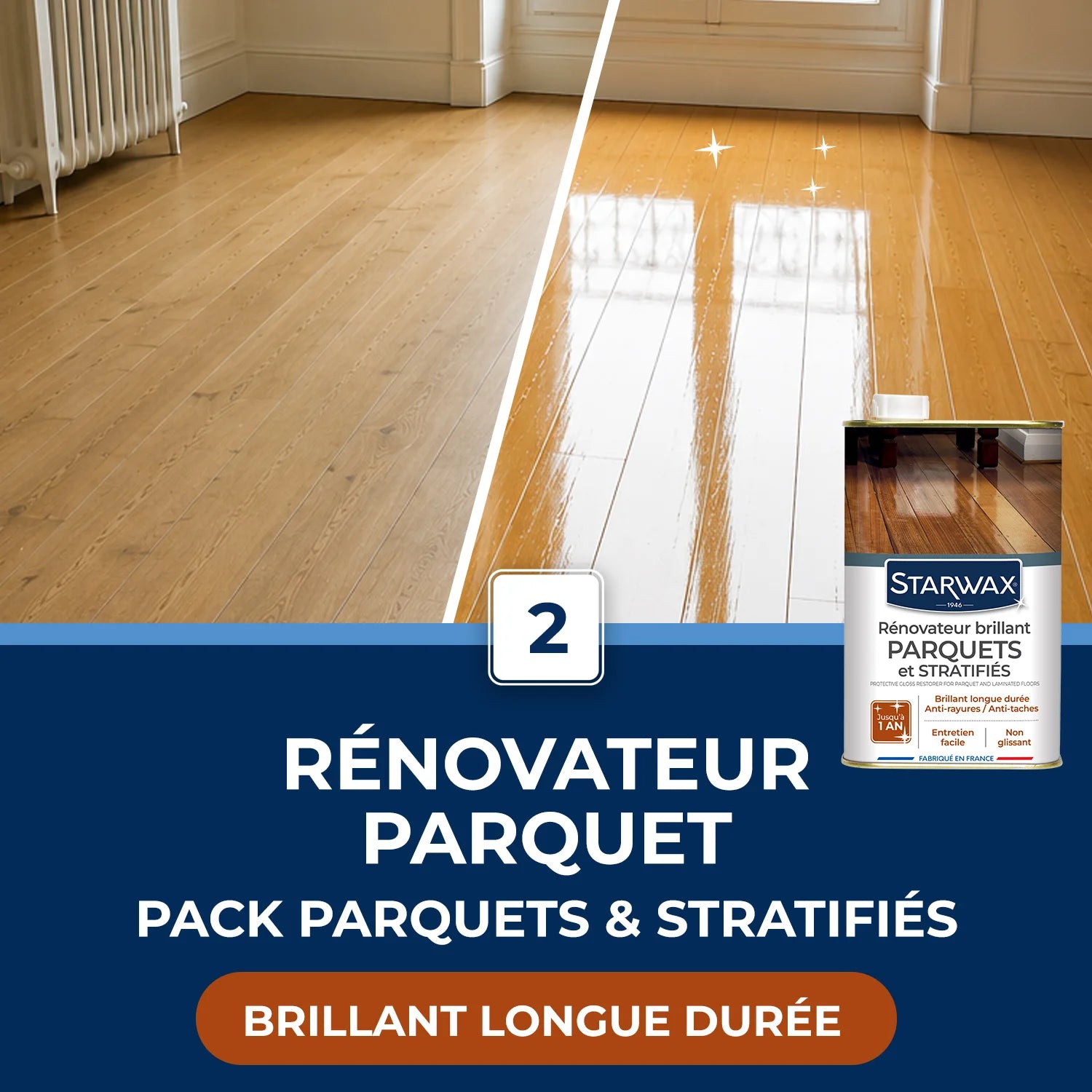 Pack parquet : La solution pour des parquets comme neufs