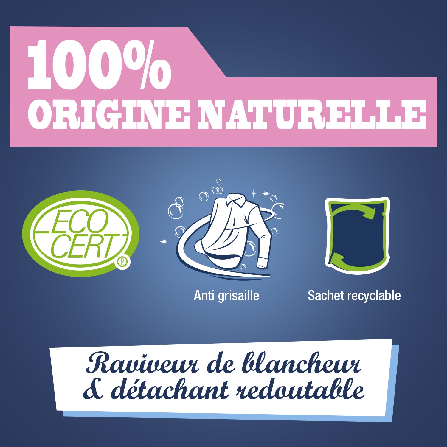 La poudre au percarbonate de soude 900g