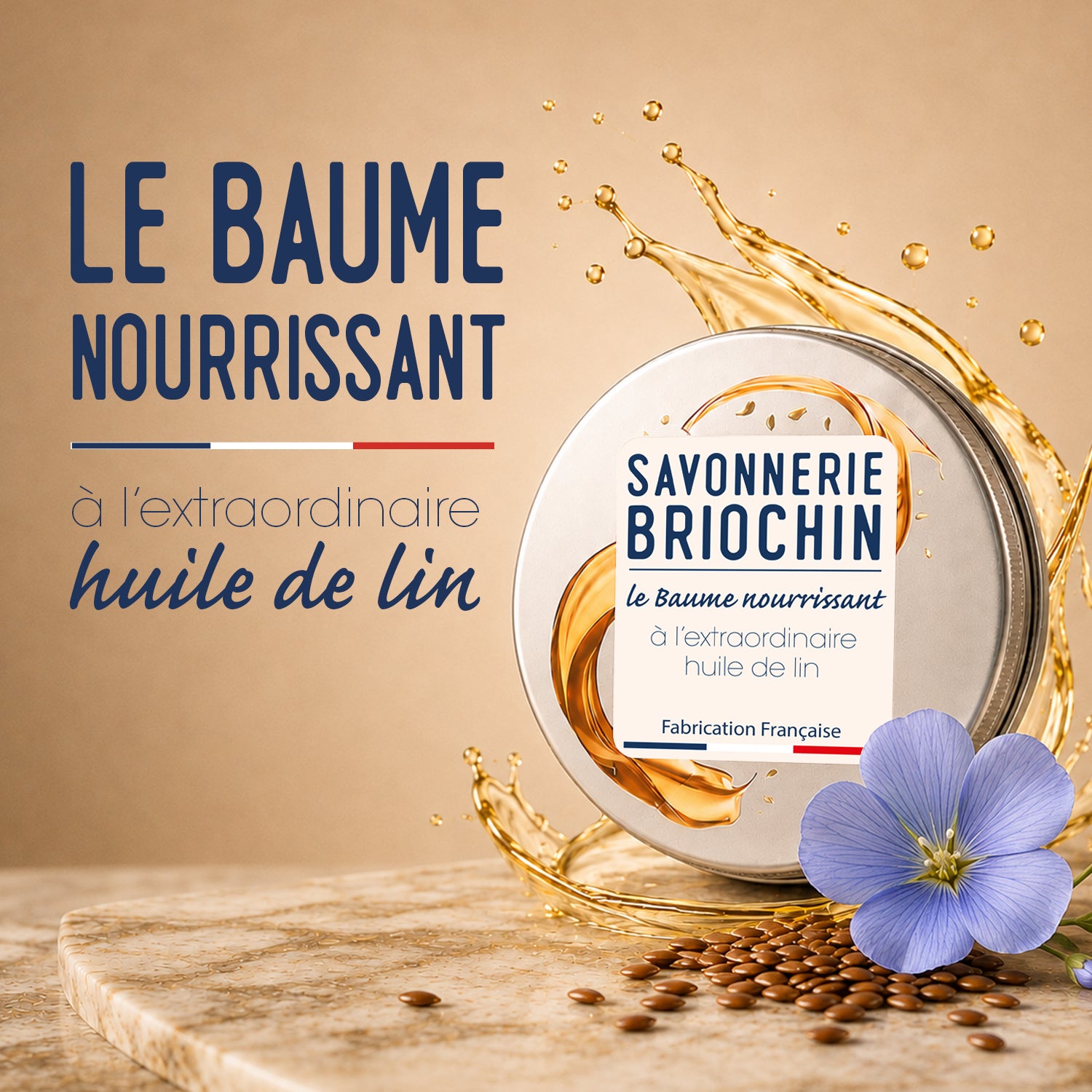 Le Baume nourrissant à l'extraordinaire huile de lin