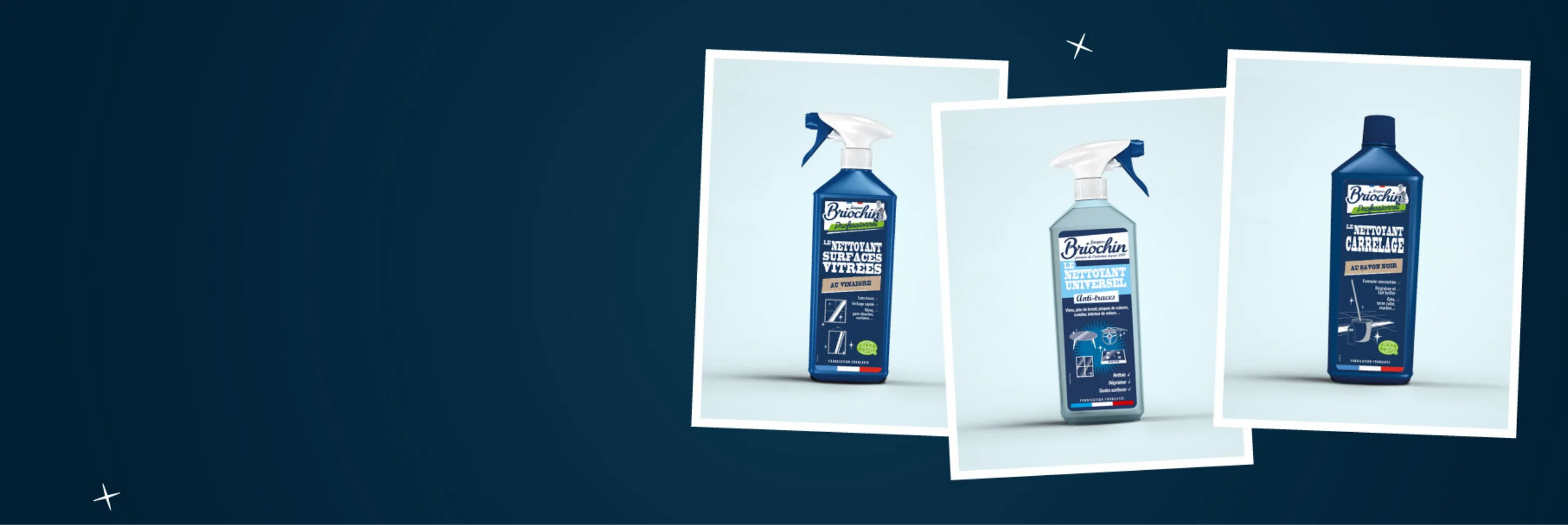 Briochin - Nettoyant surfaces vitrées, Nettoyant carrelage