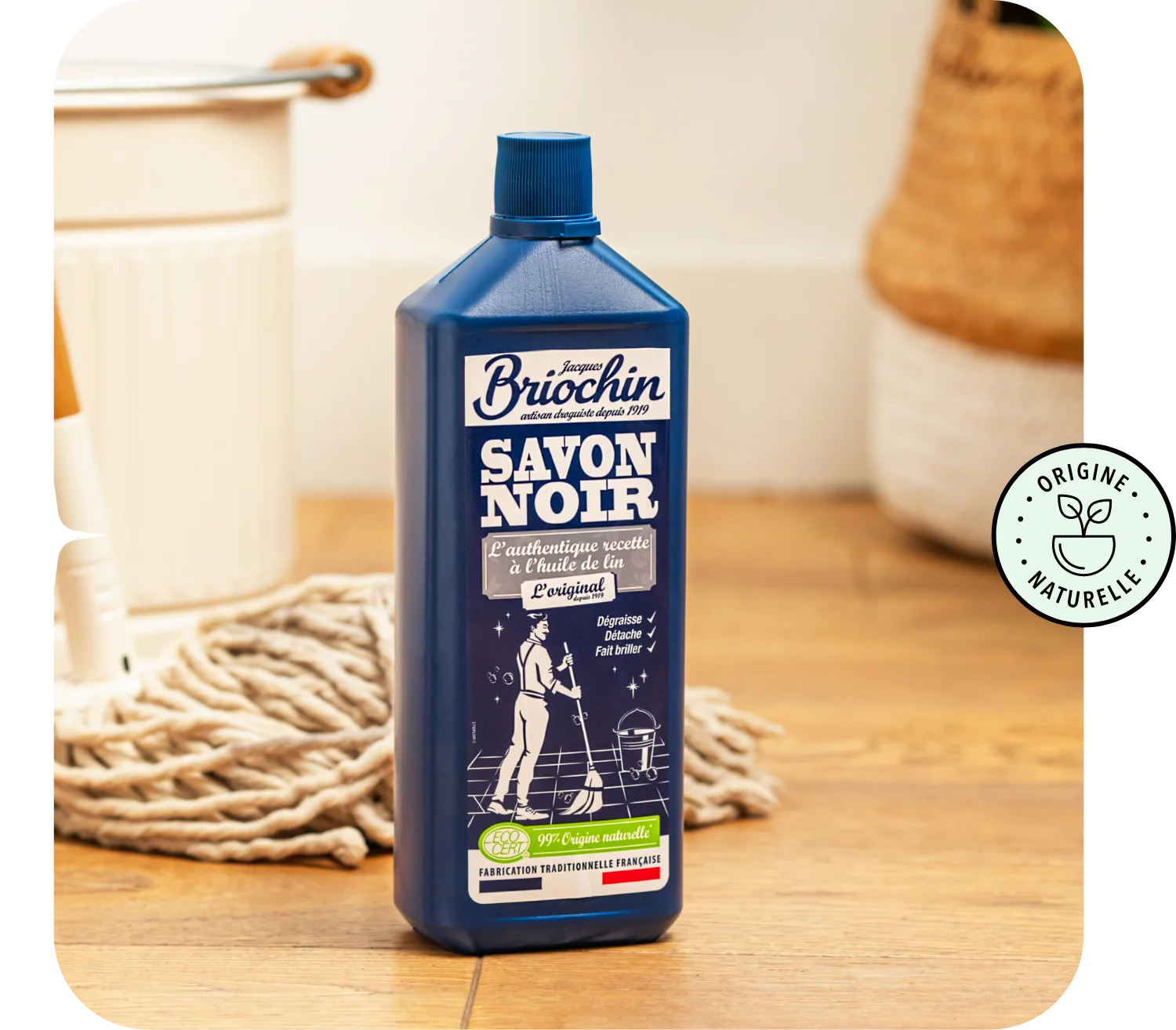 Briochin - Le savon noir originale à l'huile de lin