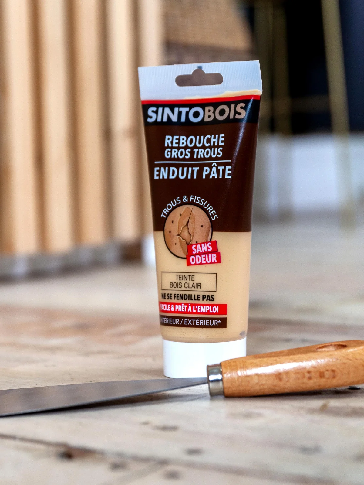 Marque Sinto - Produits de réparation pour le bois et tout type de matériaux
