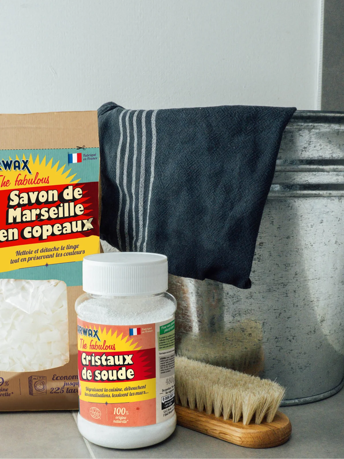 Marque Starwax The Fabulous - Cristaux de soude, Vinaigre blanc, Ingrédients bruts,..