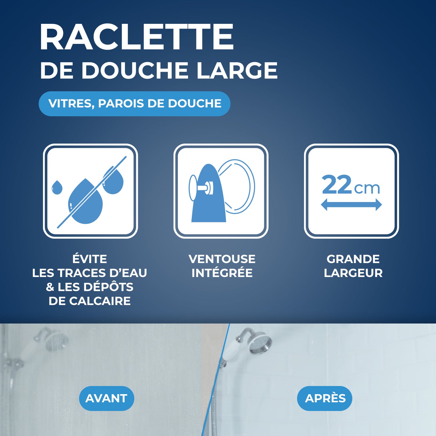 STARWAX - Raclette de douche X1