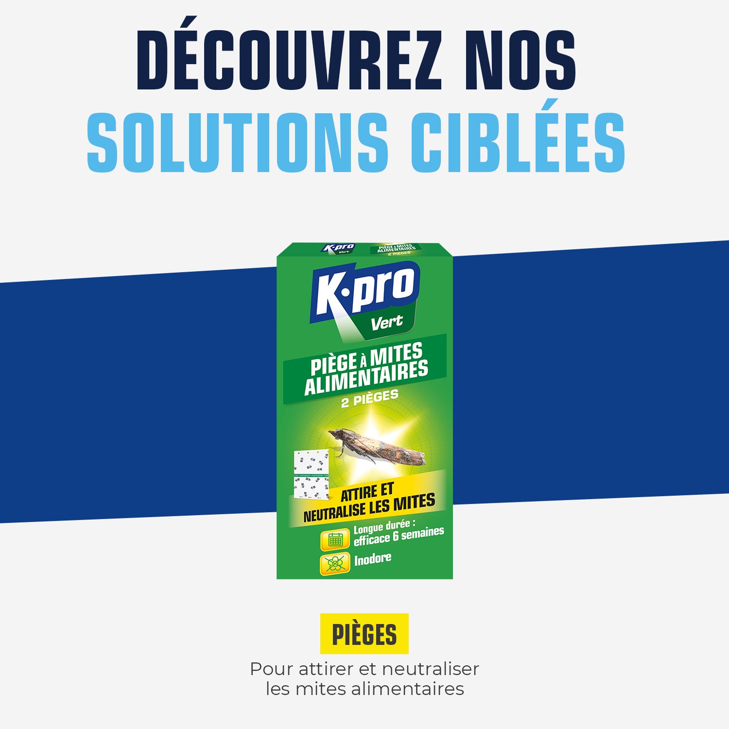K.PRO - Pièges mites alimentaires X2