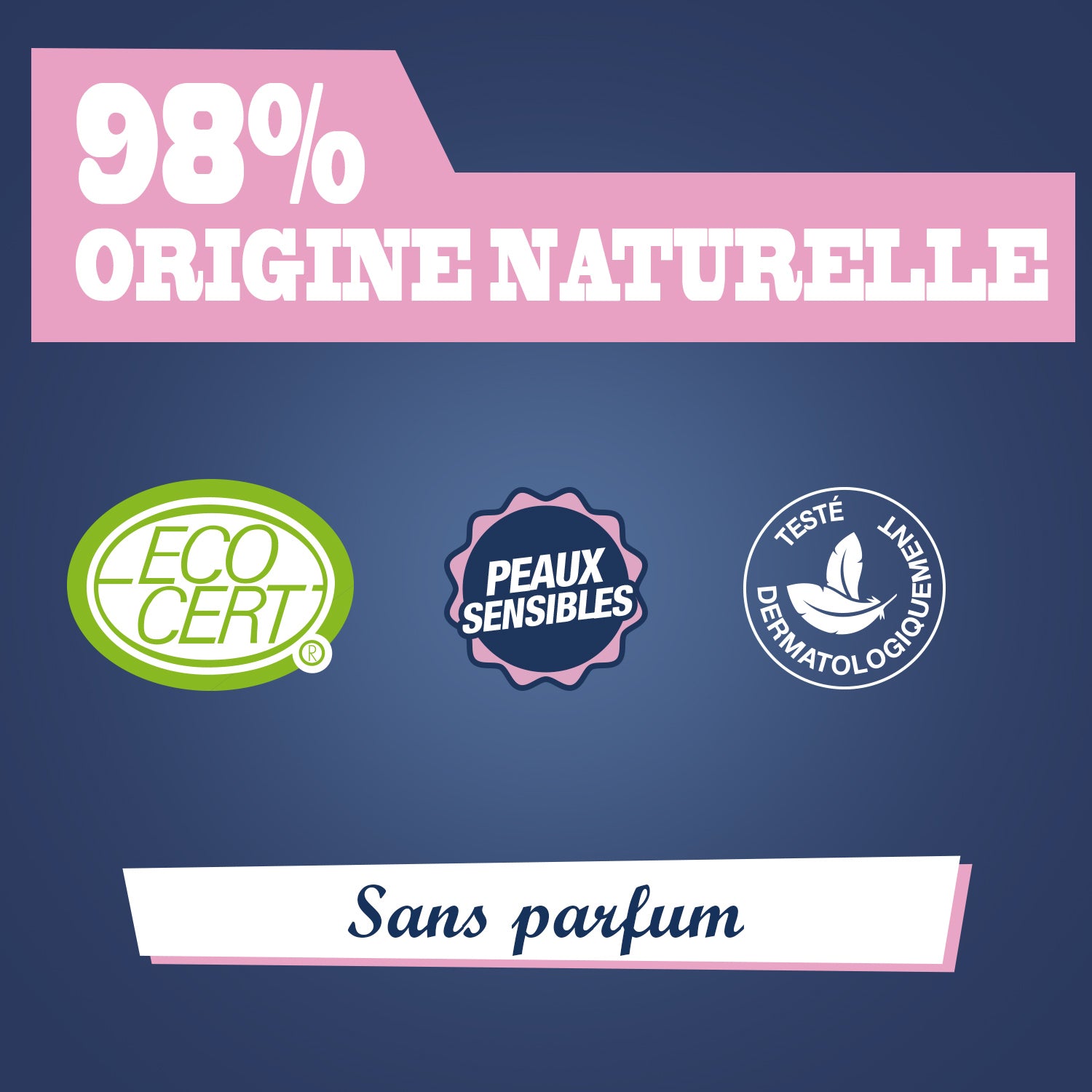 JACQUES BRIOCHIN - Recharge Liquide Vaisselle Mains Savon de Marseille spécial peaux sensibles 450ml Sans parfum