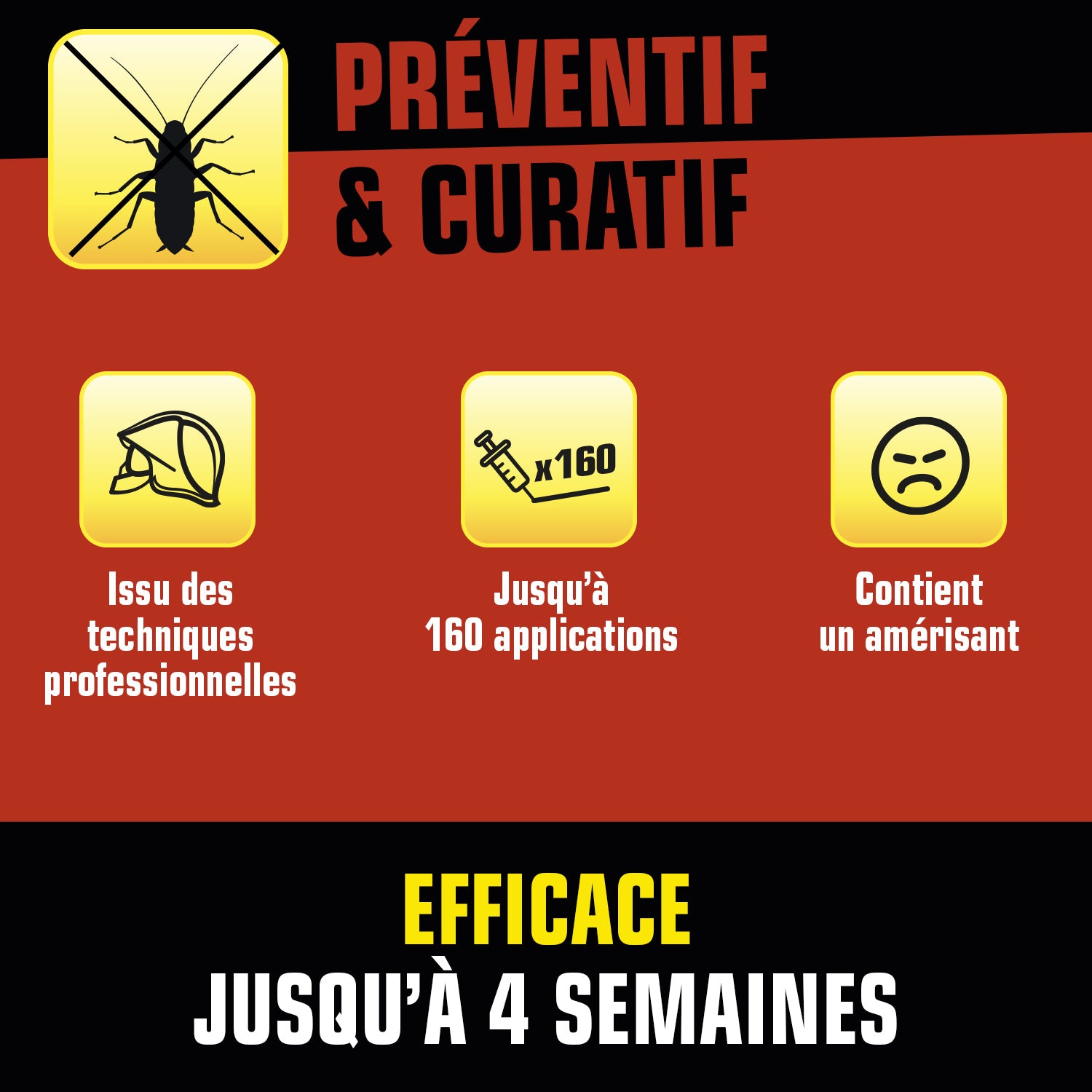 K.PRO - Seringue cafards et blattes 10g