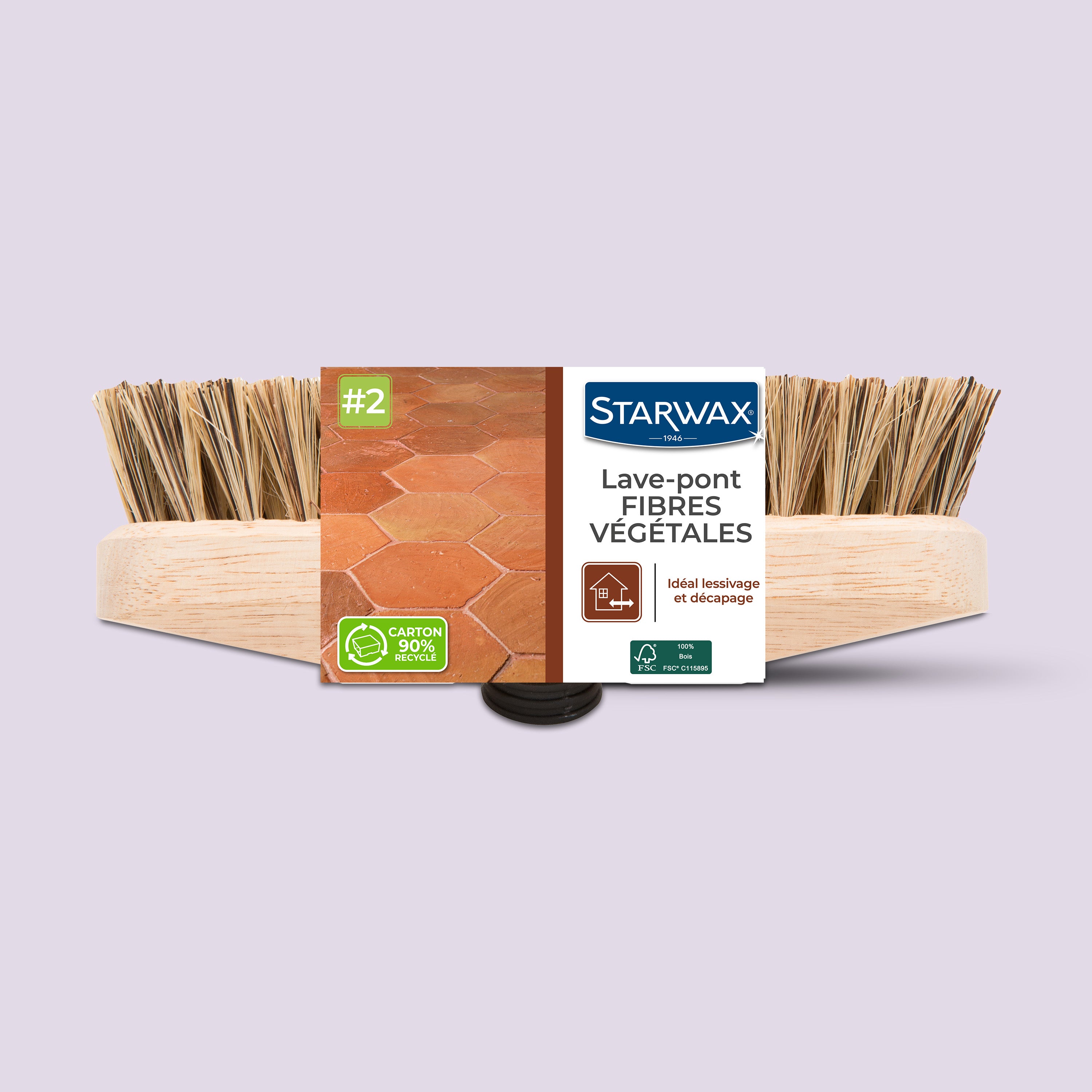 STARWAX - Lave pont en fibres végétales FSC® X1