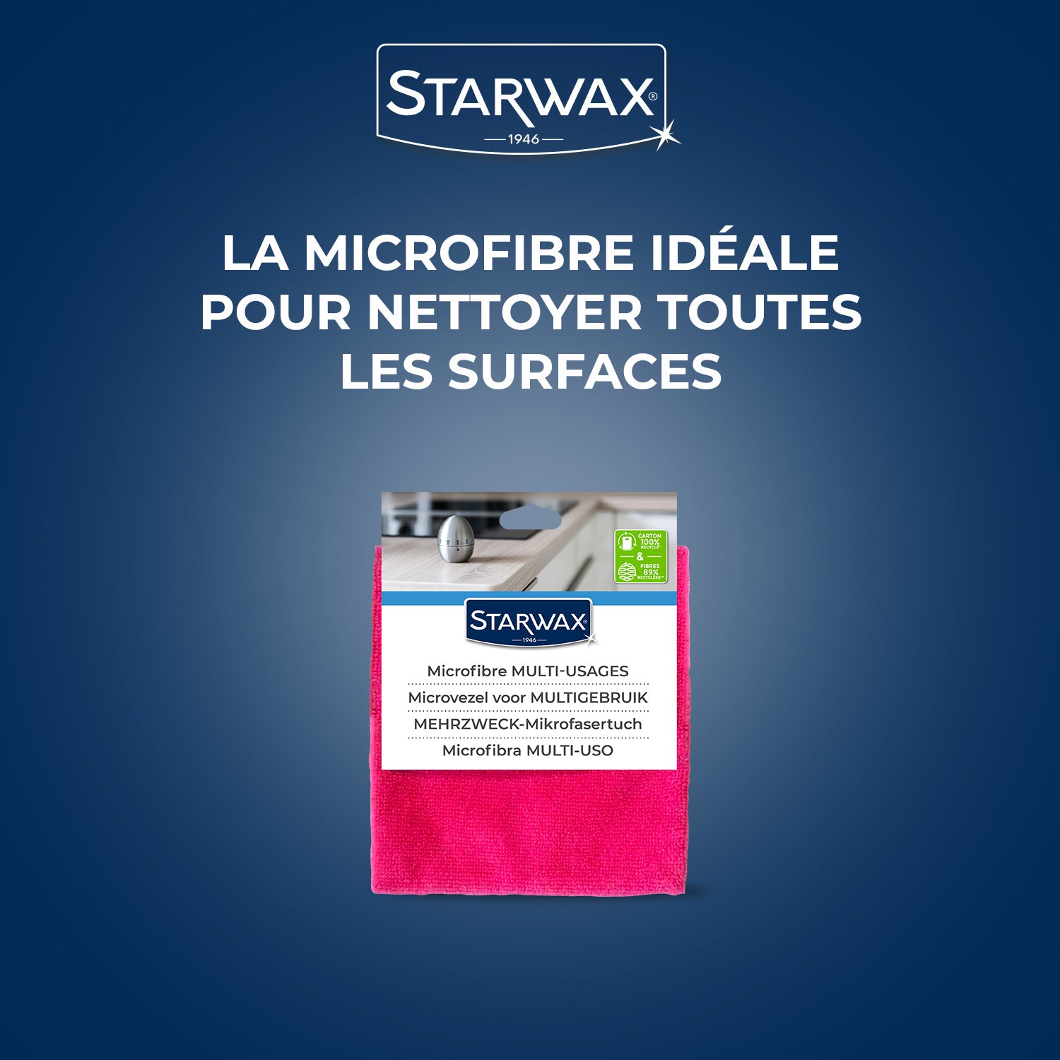 STARWAX - Microfibre multi-usages X1