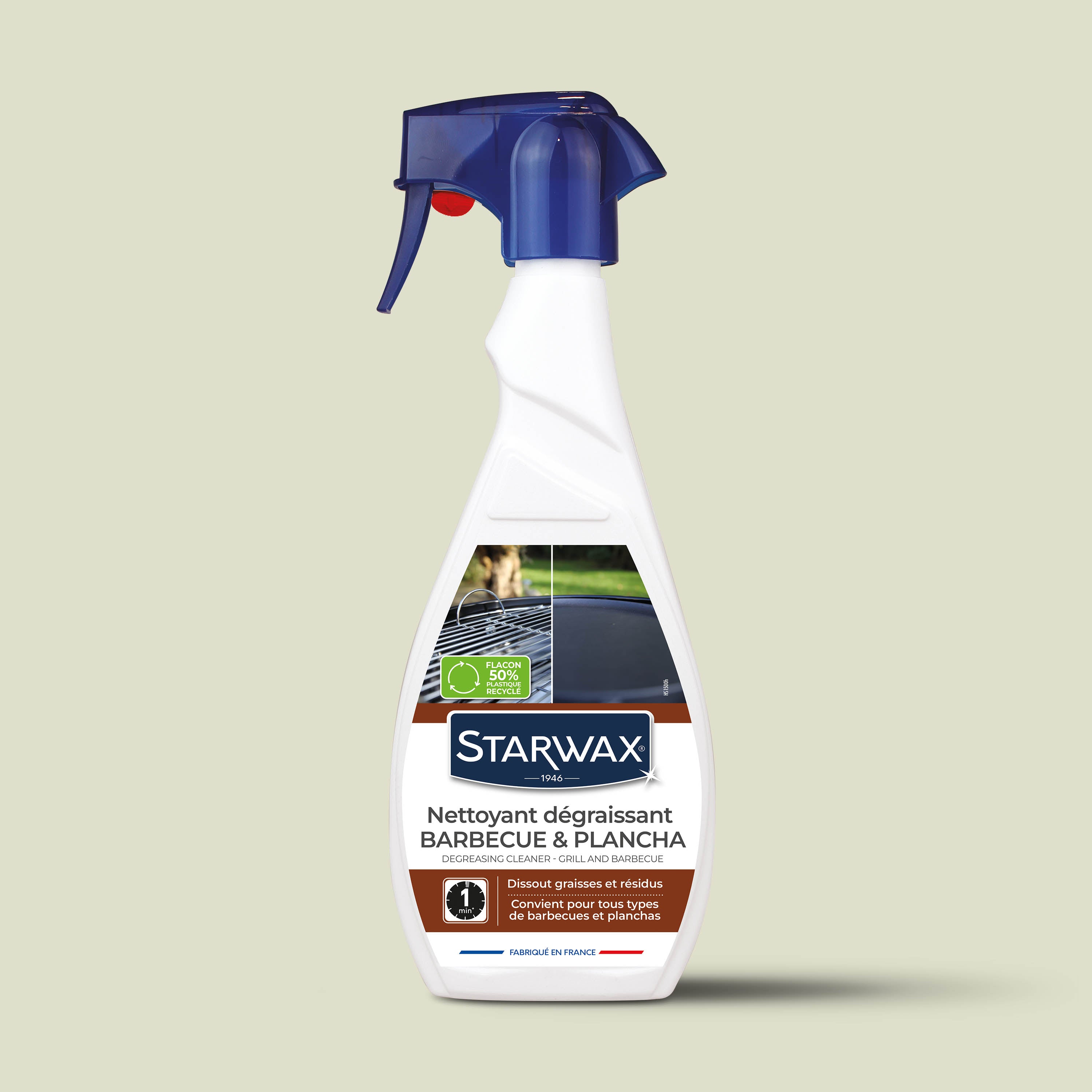STARWAX - Nettoyant dégraissant pour plancha et barbecue 500ml
