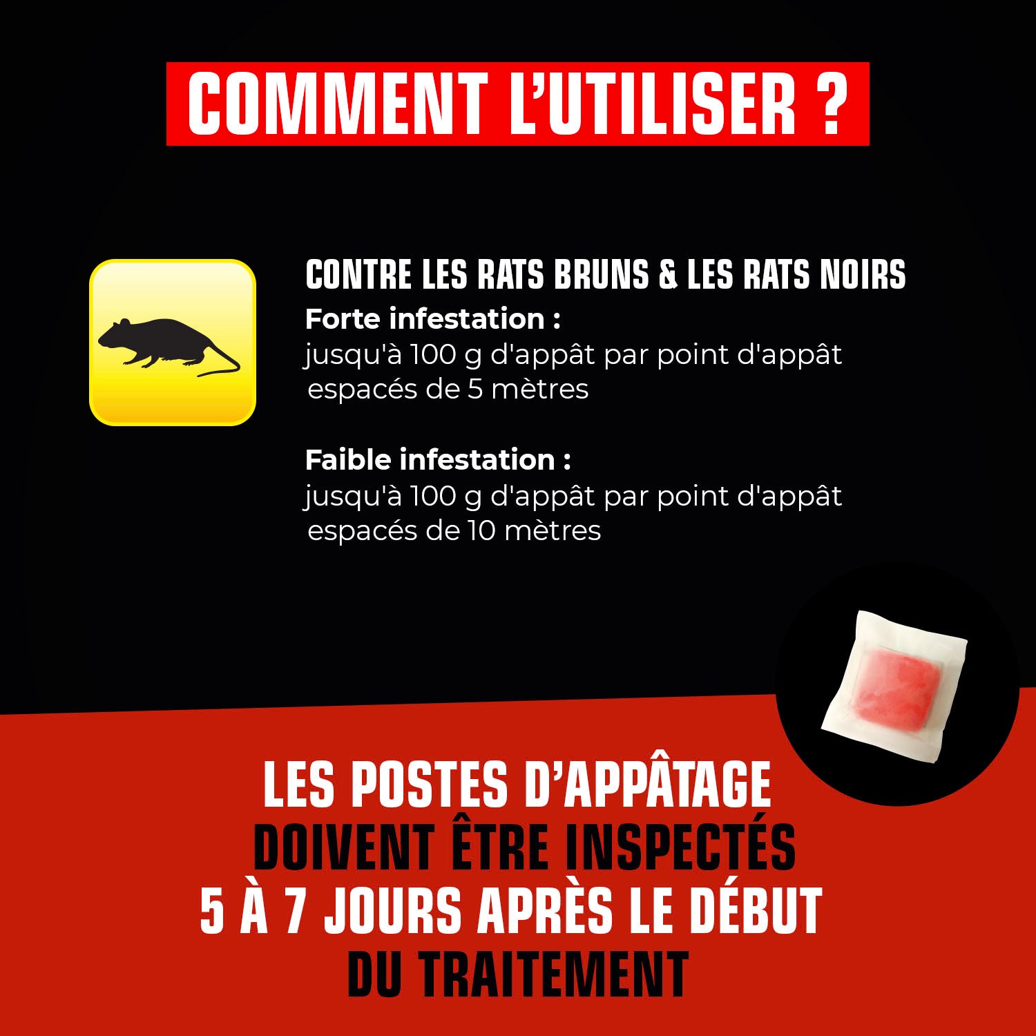 K.PRO - Pâtes rats 150g