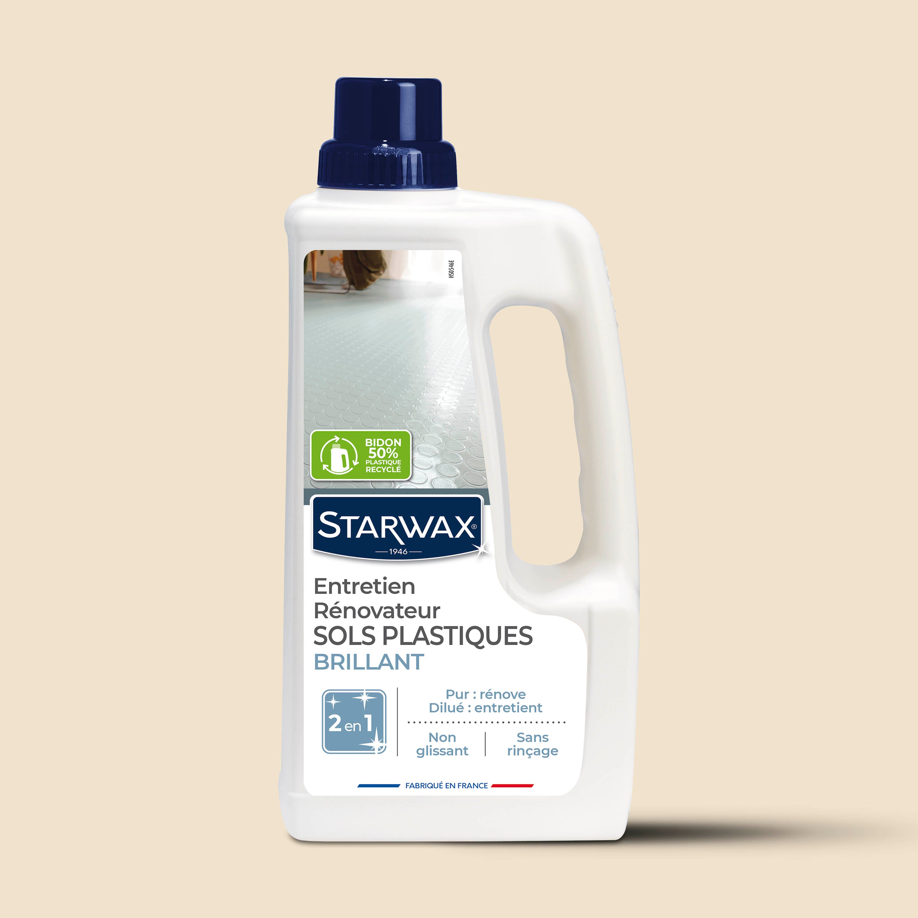 STARWAX - Entretien brillant pour sols PVC 1L
