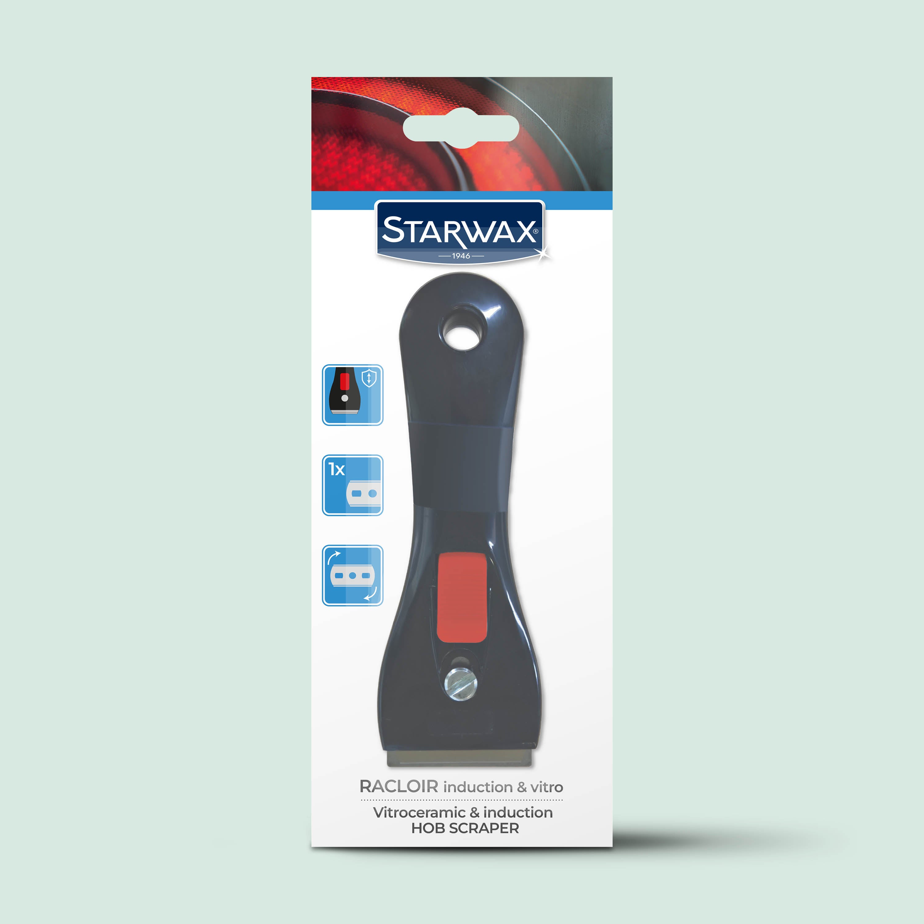 STARWAX - Racloir pour vitroceram & induction
X1