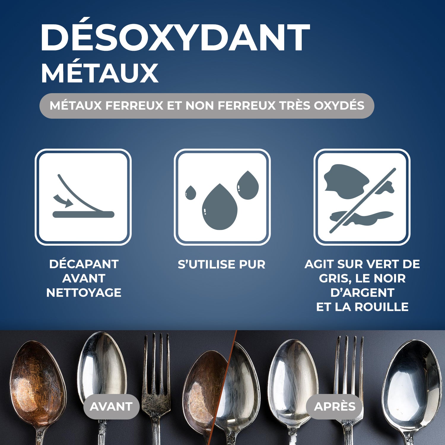STARWAX - Désoxydant pour métaux 250ml