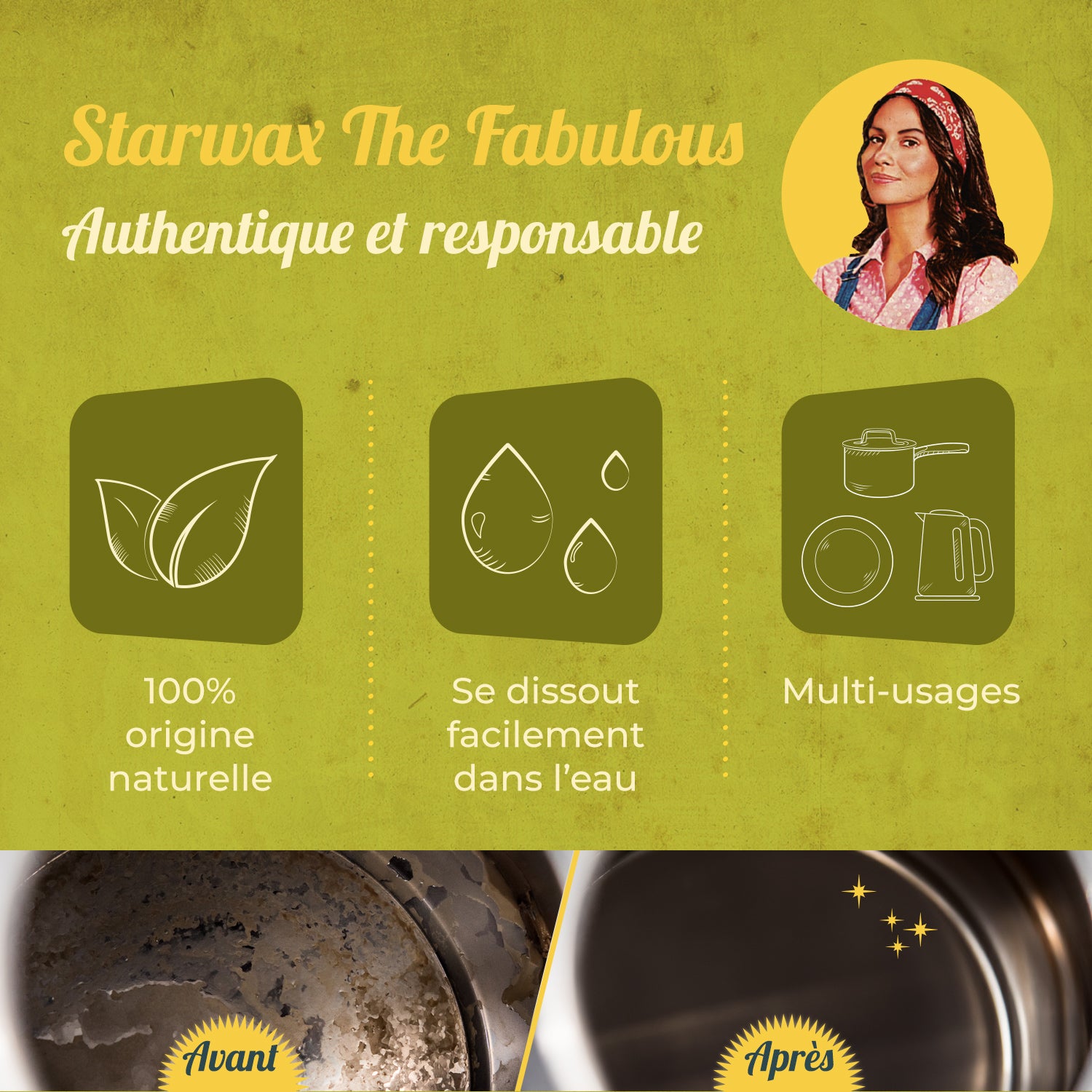 STARWAX FABULOUS - Acide citrique 400g