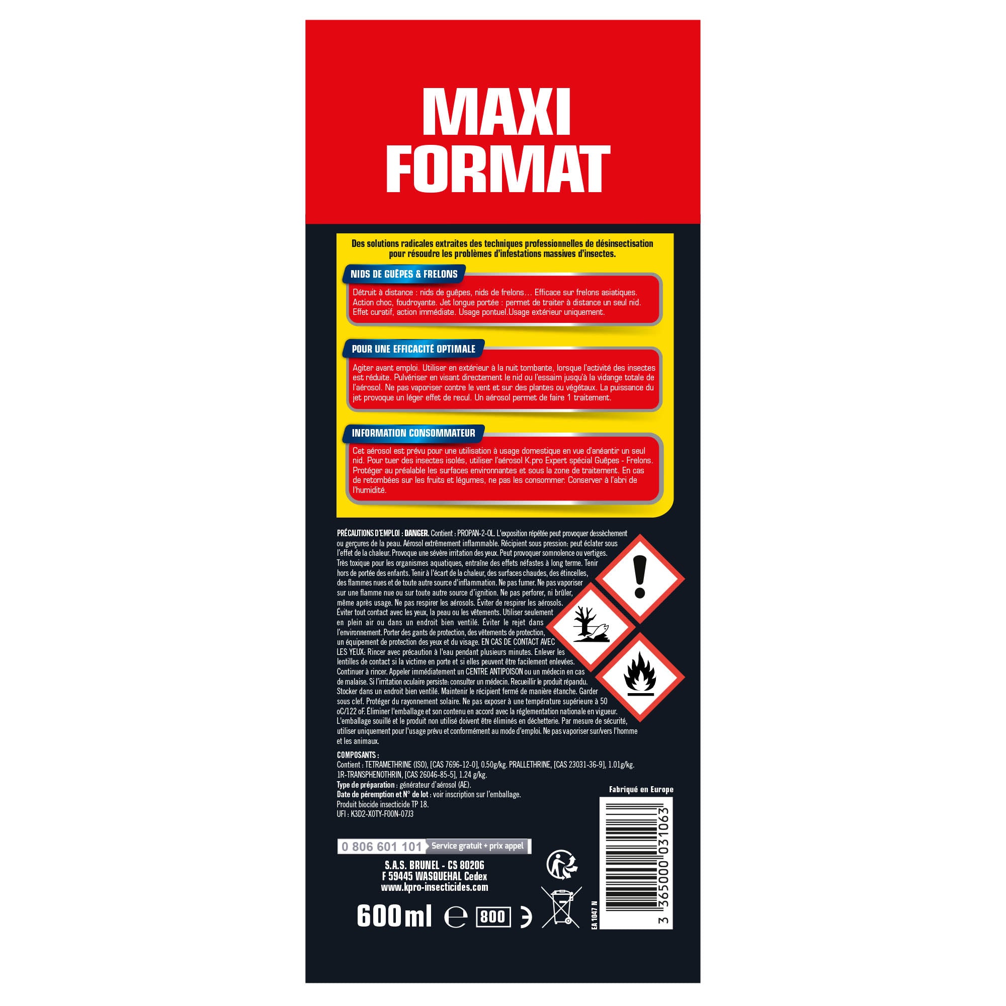 K.PRO - Stickers anti-mouches bandes transparentes
X12