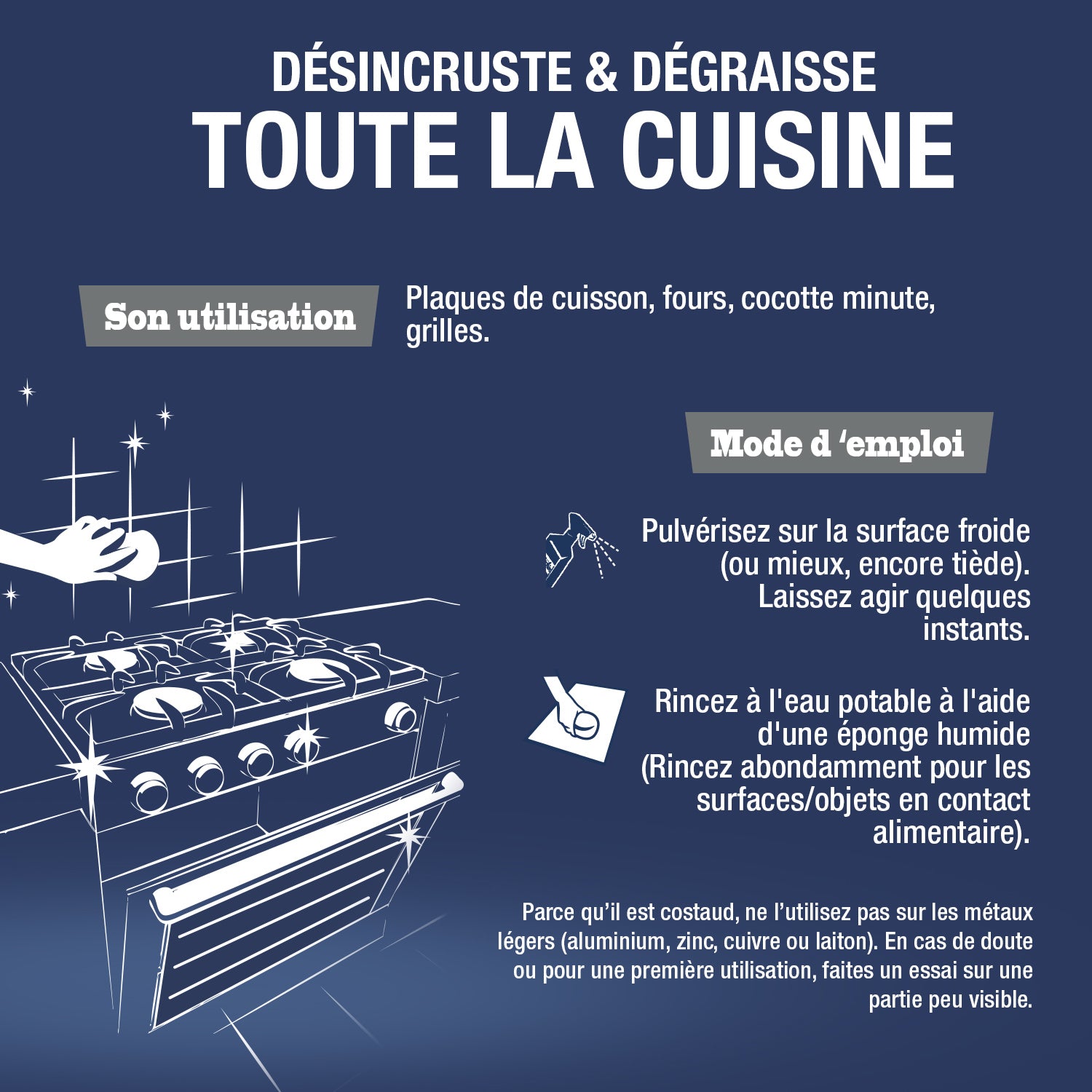 JACQUES BRIOCHIN - Super Décapant Cuisine 1L 1L