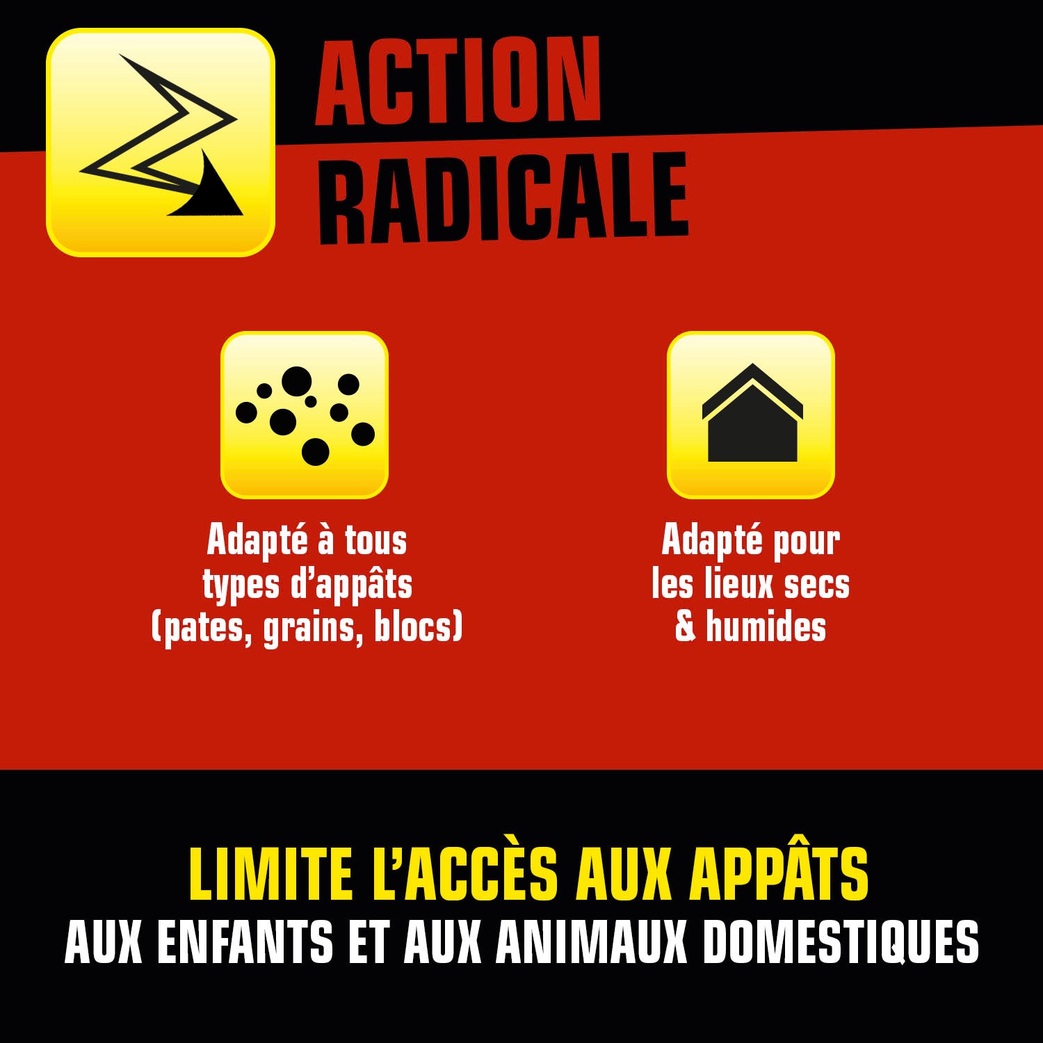 K.PRO - Boite appât sécurisée vide contre rats et souris X1