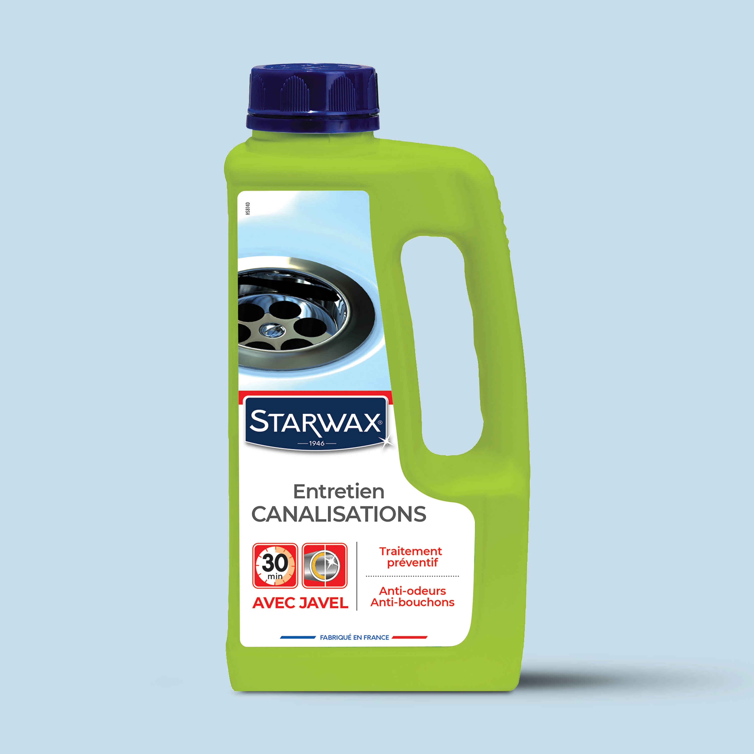 STARWAX - Entretien javel pour canalisations 1L