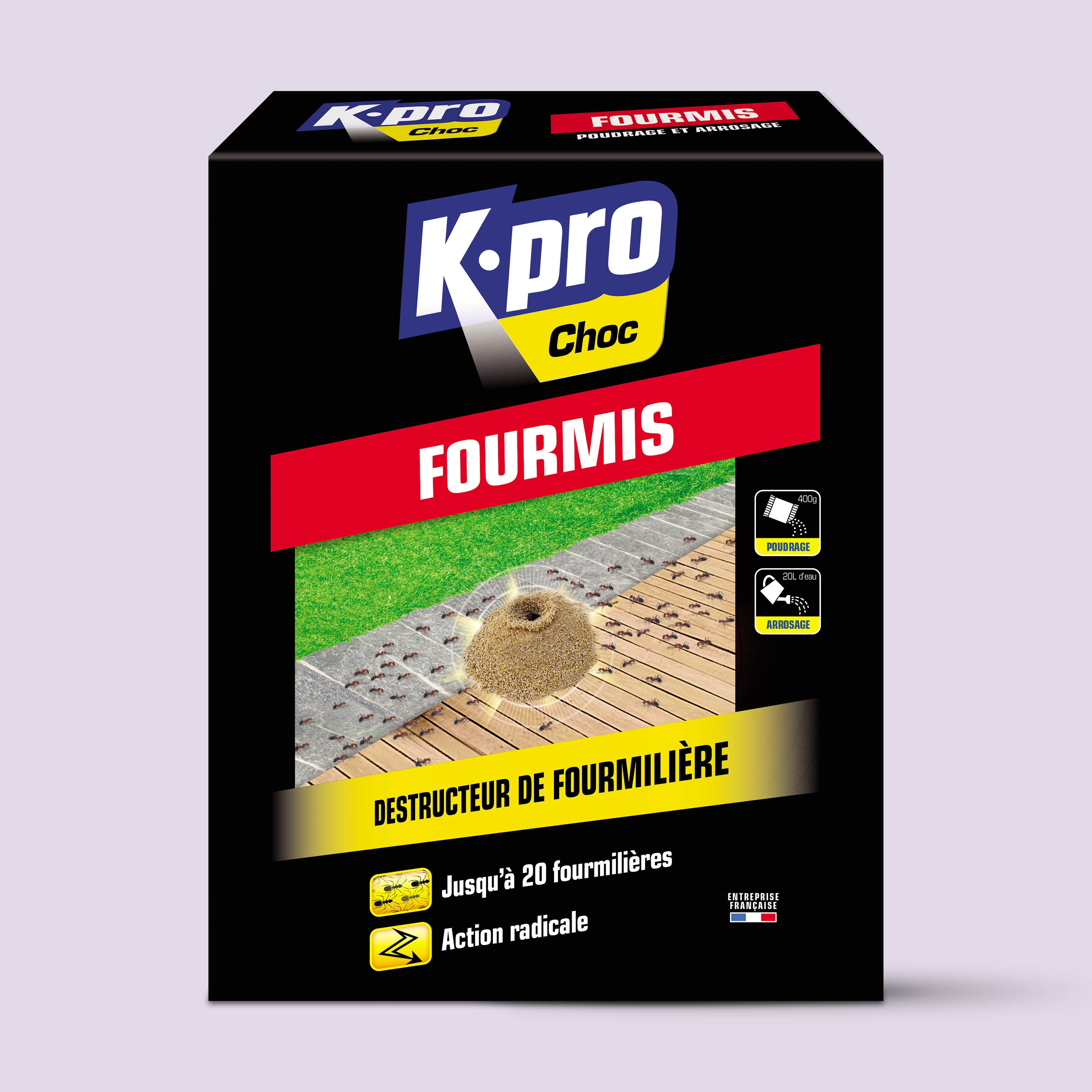 K.PRO - Destructeur de fourmilières
400g