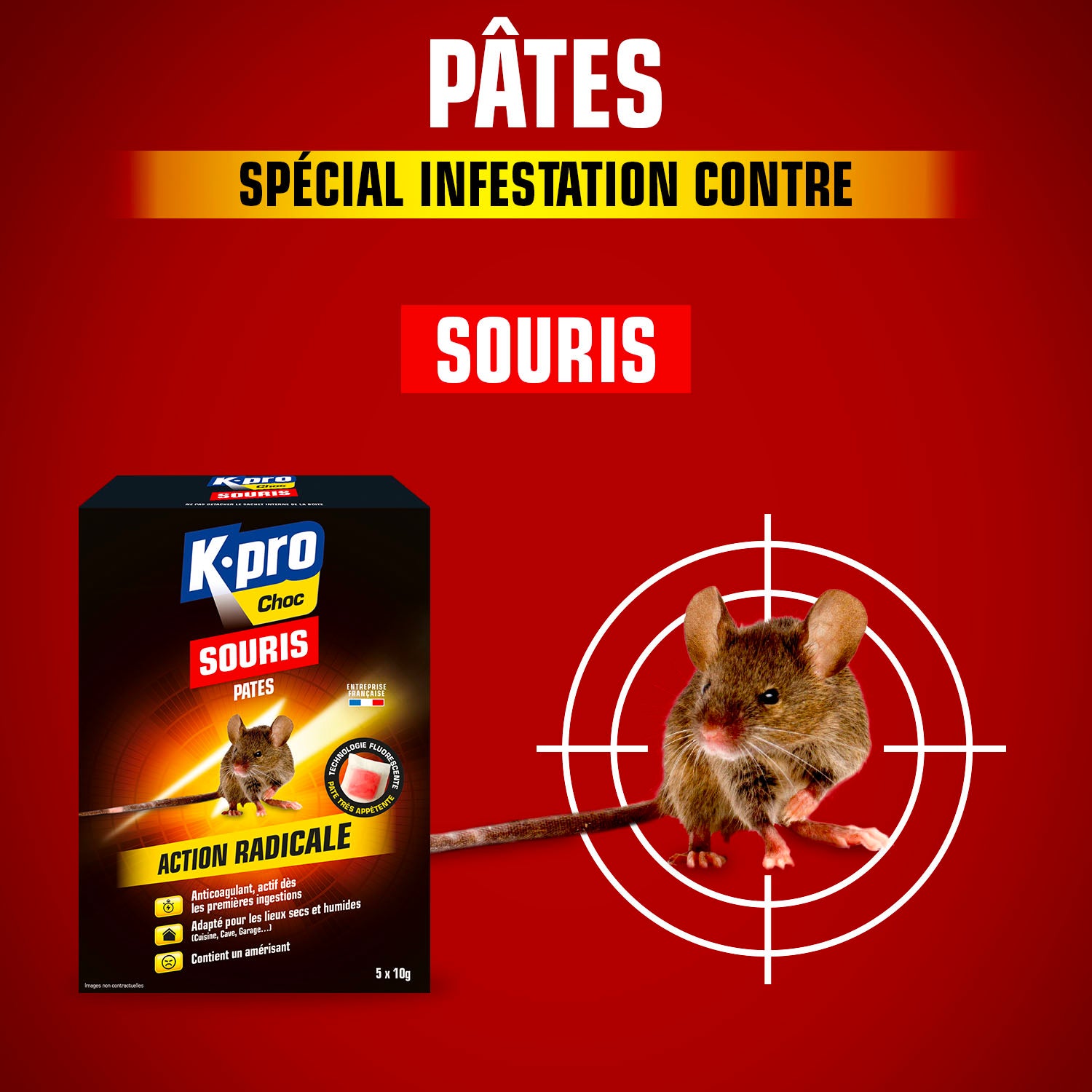K.PRO - Pâtes souris 50g