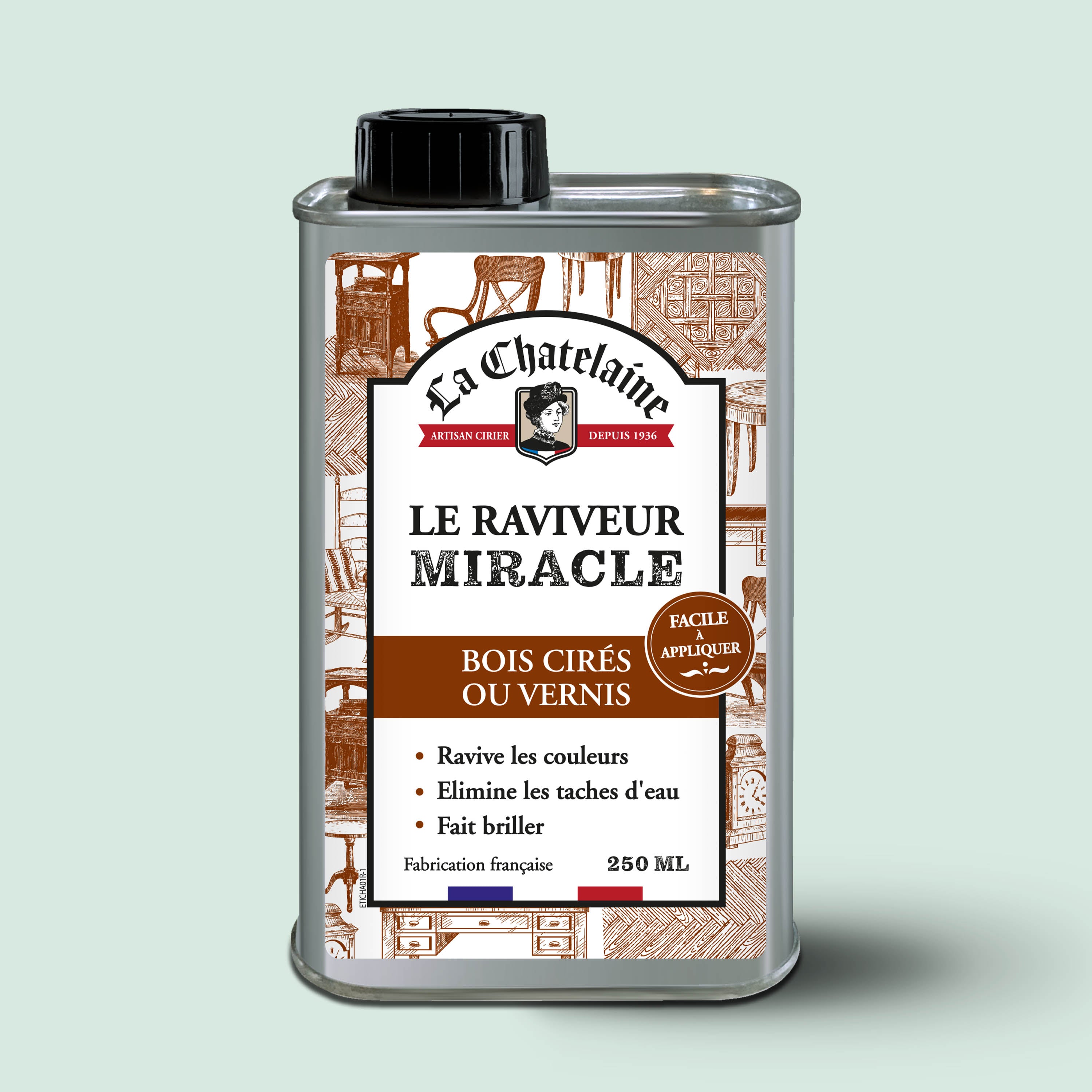 LA CHATELAINE - Le raviveur miracle 250ml - bois cirés ou vernis 250ml