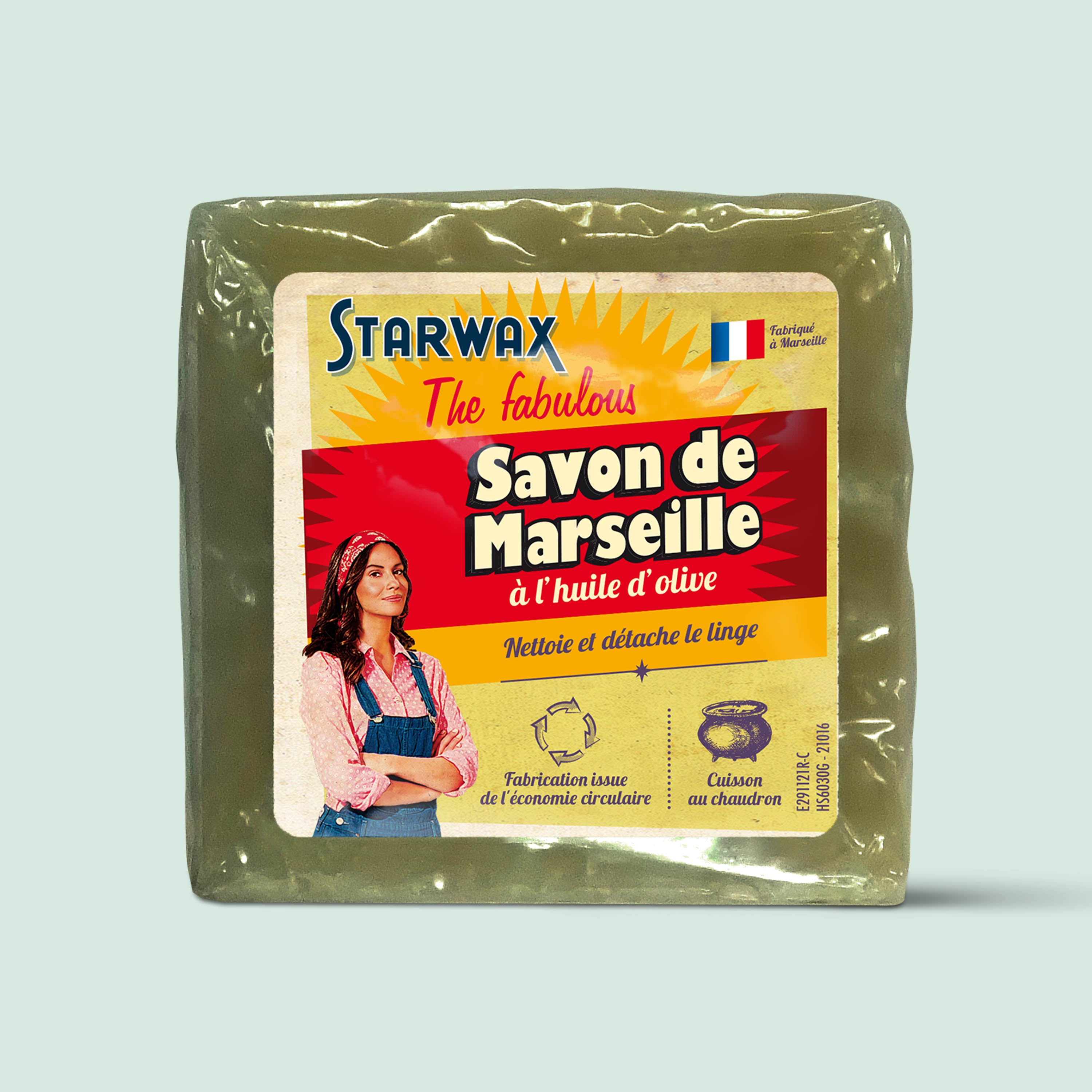 STARWAX FABULOUS - Savon de Marseille à l'huile d'olive 300g
