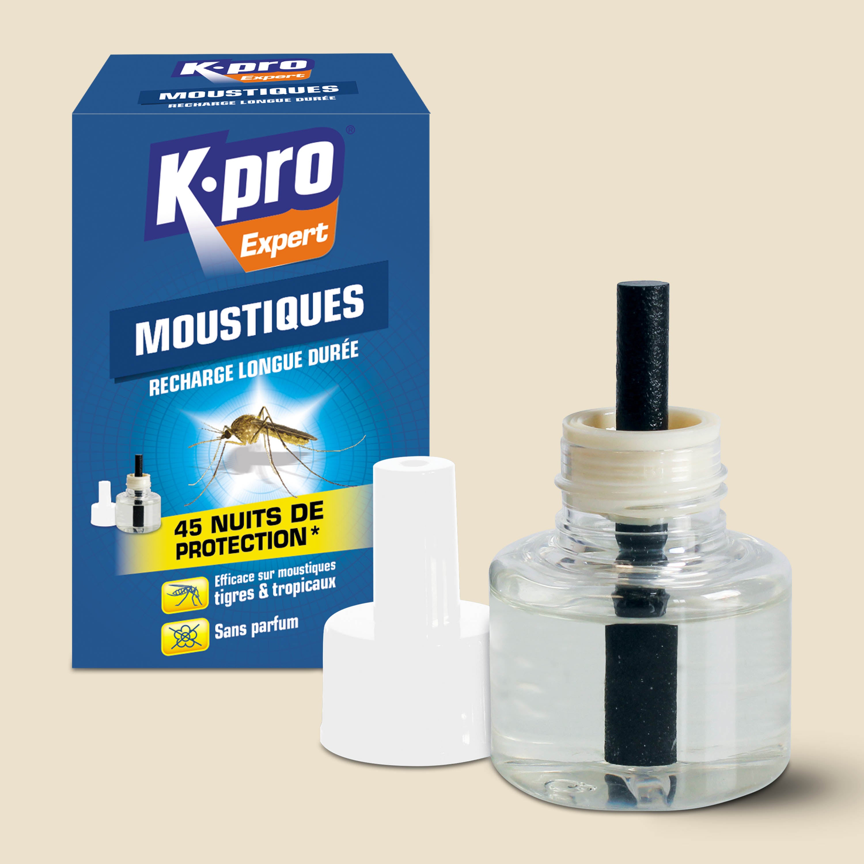 K.PRO - Recharge pour diffuseur électrique anti-moustiques
X1