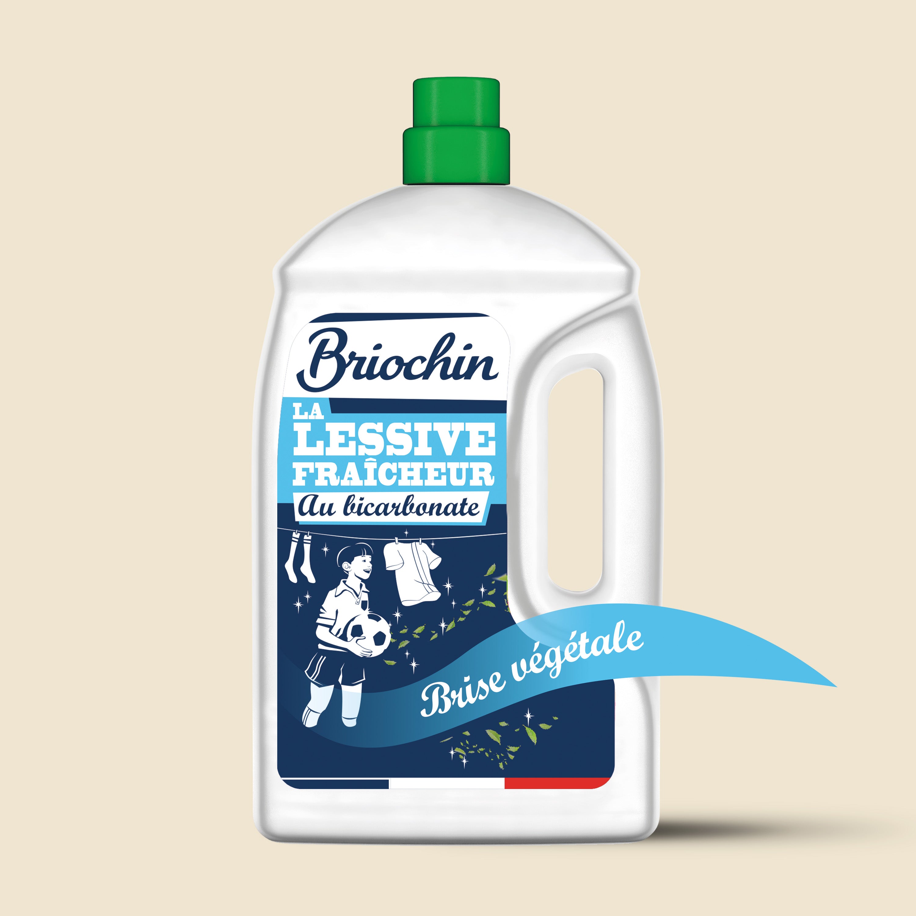 JACQUES BRIOCHIN - Ma lessive au bicarbonate - Brise végétale 2,27l Brise Végétale