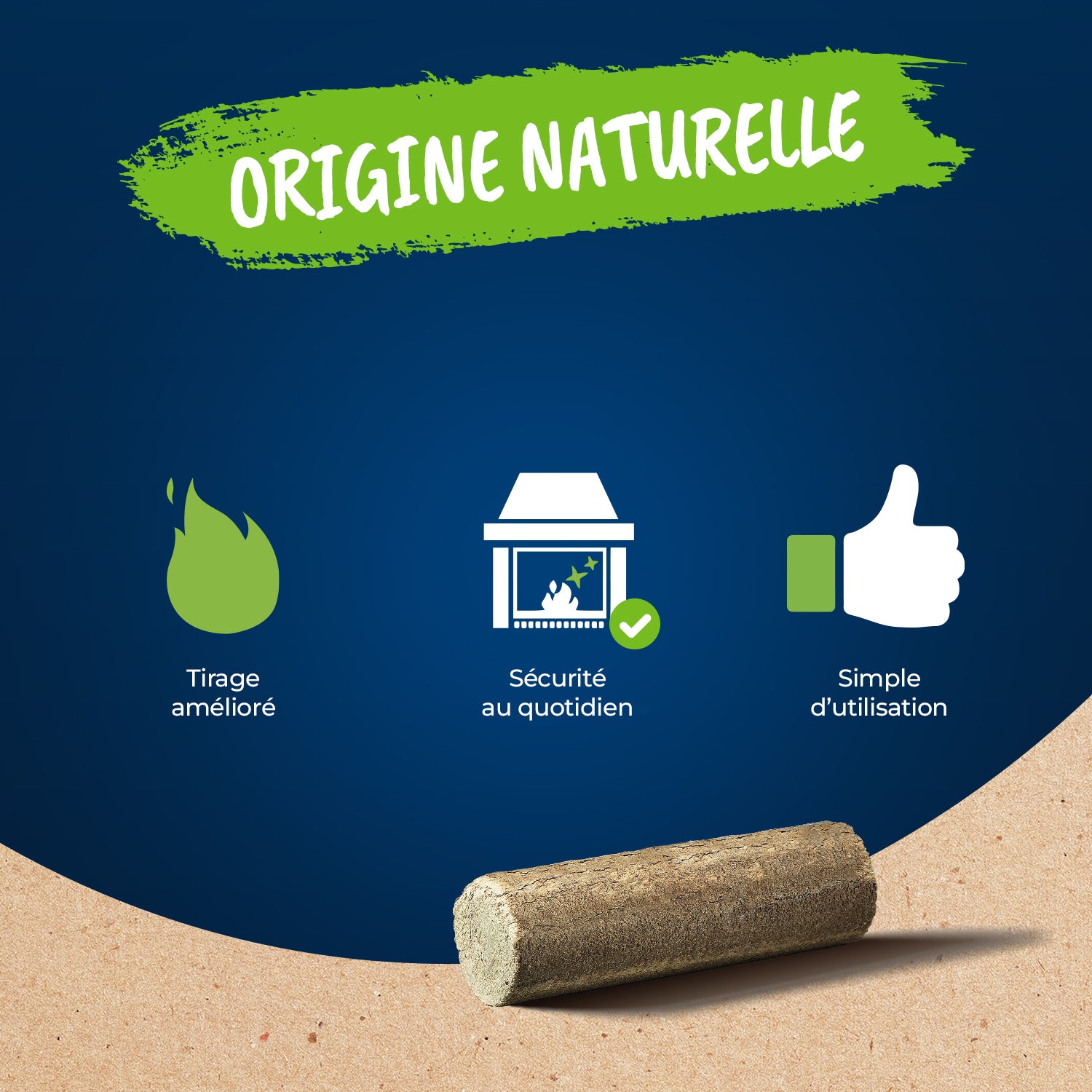 HARRIS - Bûche de ramonage 1,2kg