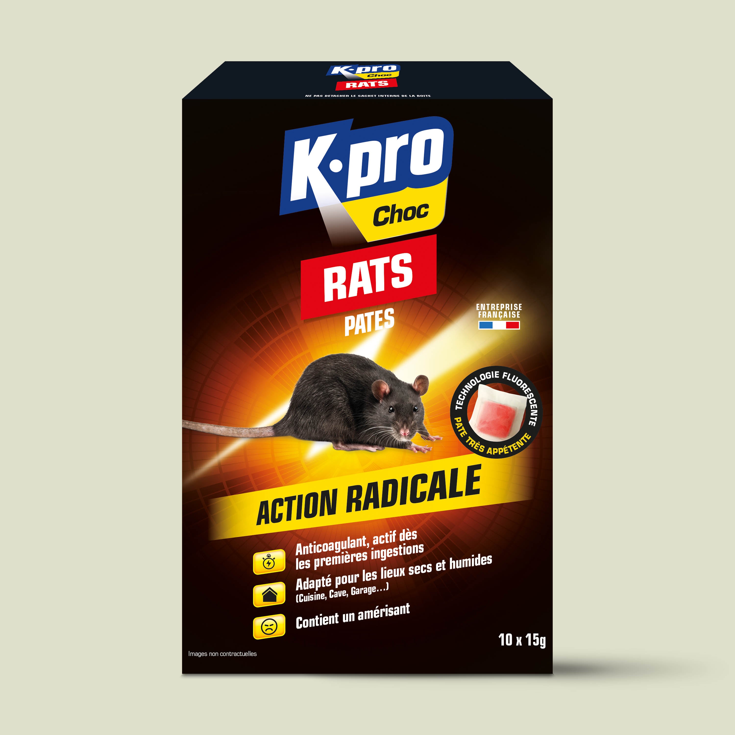 K.PRO - Pâtes rats 150g