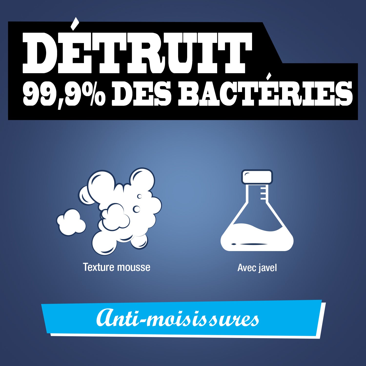 JACQUES BRIOCHIN - Super décapant anti-moisissures 500ml