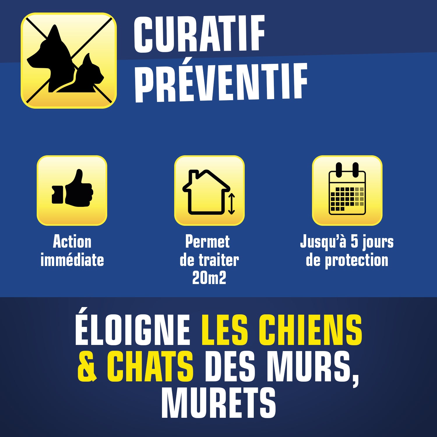 K.PRO - Répulsif chiens et chats 500 ml