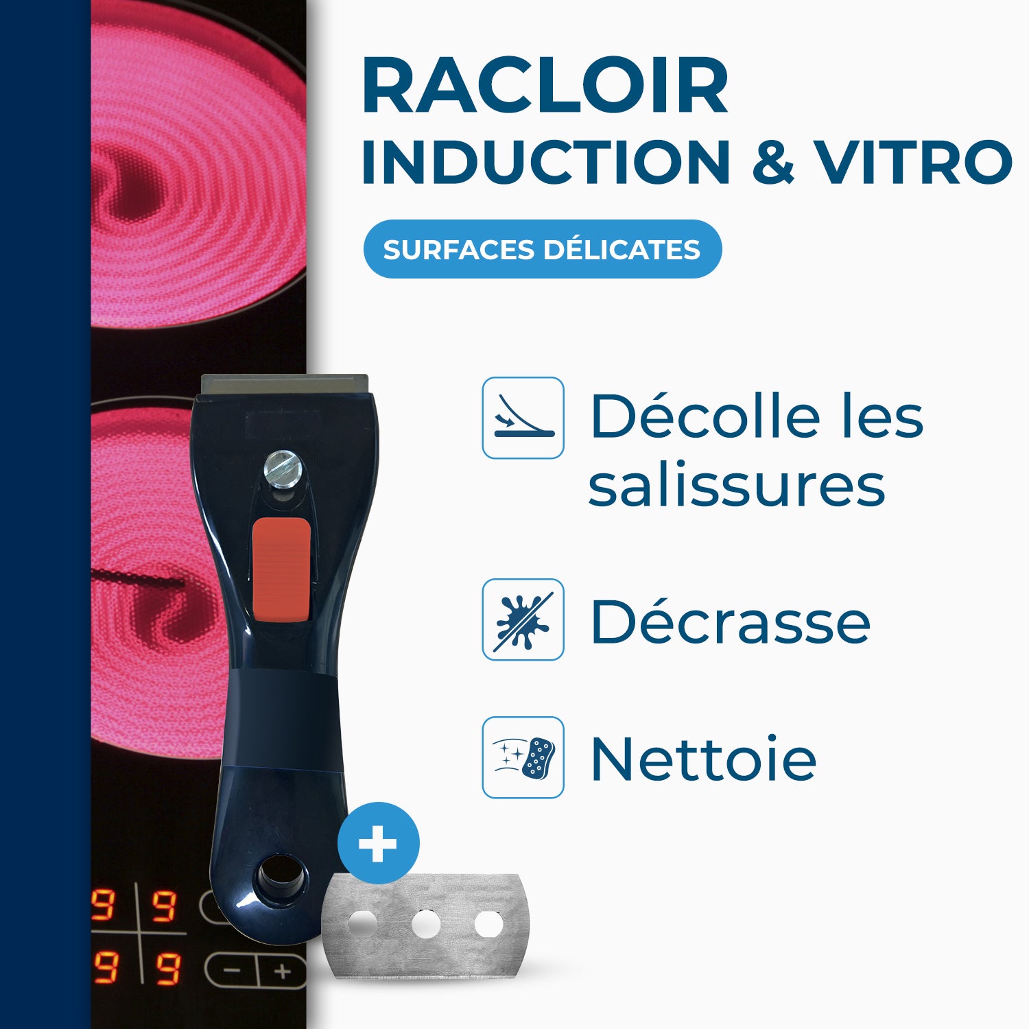 STARWAX - Racloir pour vitroceram & induction
X1