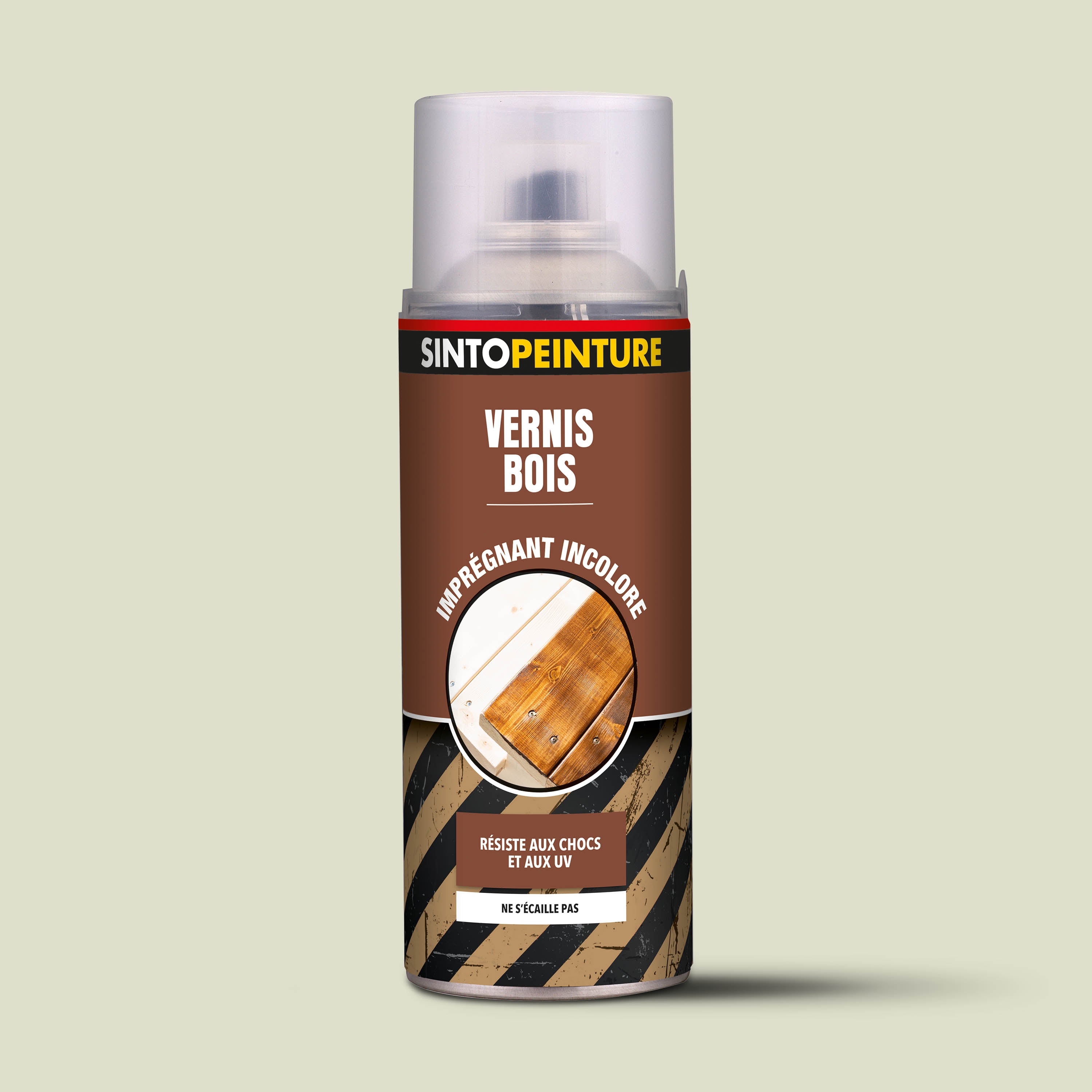 SINTO - Aérosol vernis bois 400ml Satiné
