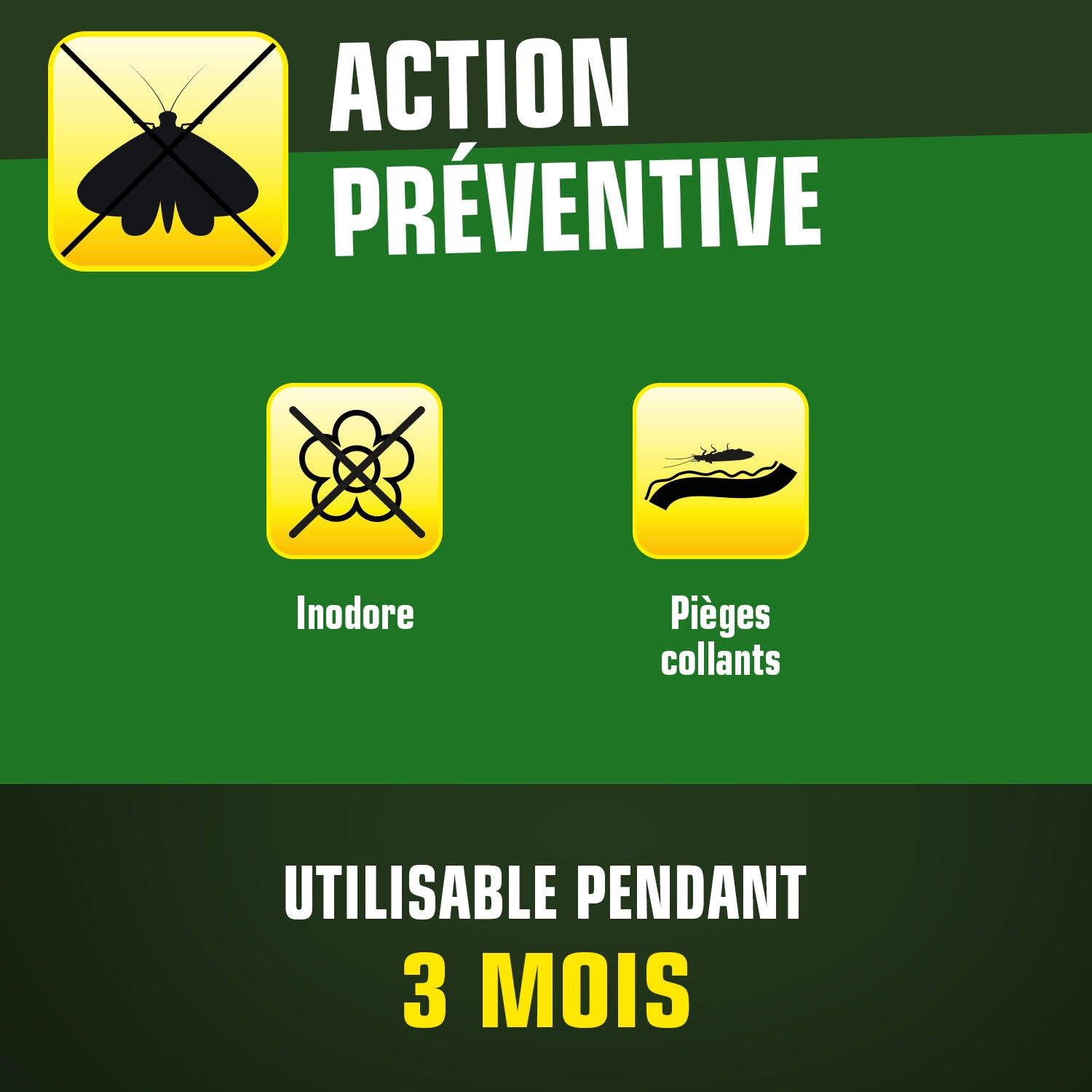 K.PRO - Pièges de détection des mites des vêtements
X2
