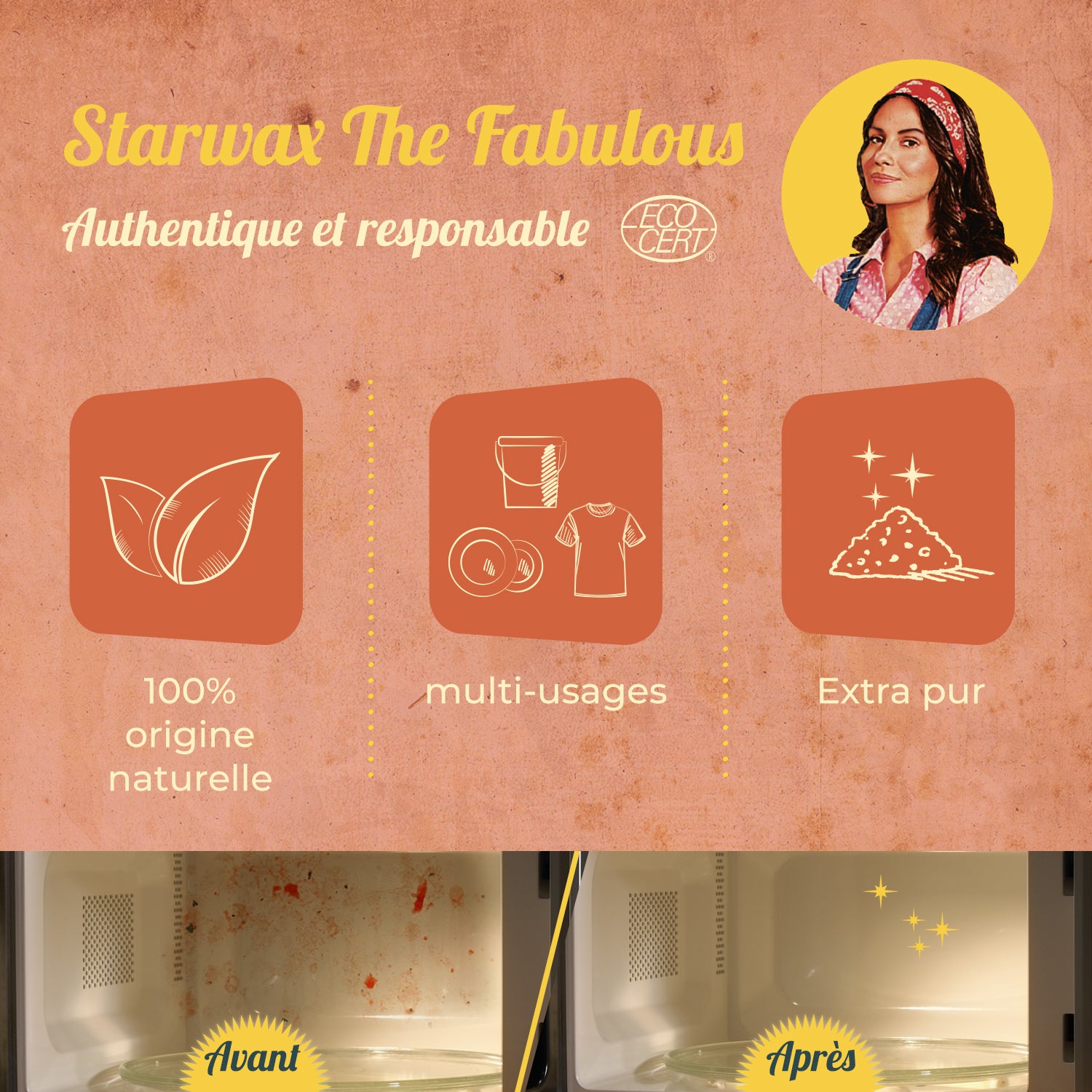 STARWAX FABULOUS - Cristaux de soude 480g