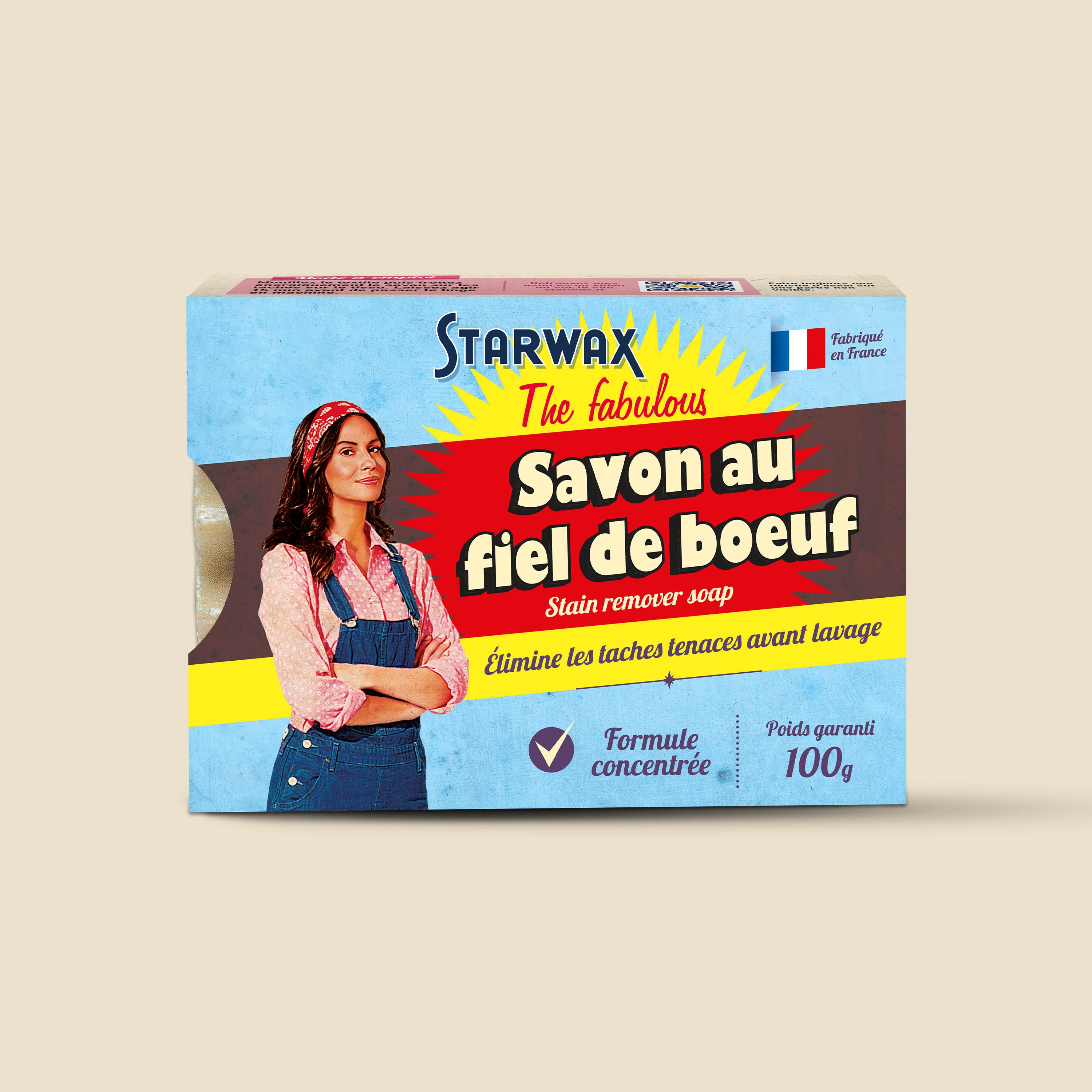 STARWAX FABULOUS - Savon au fiel de boeuf 100g