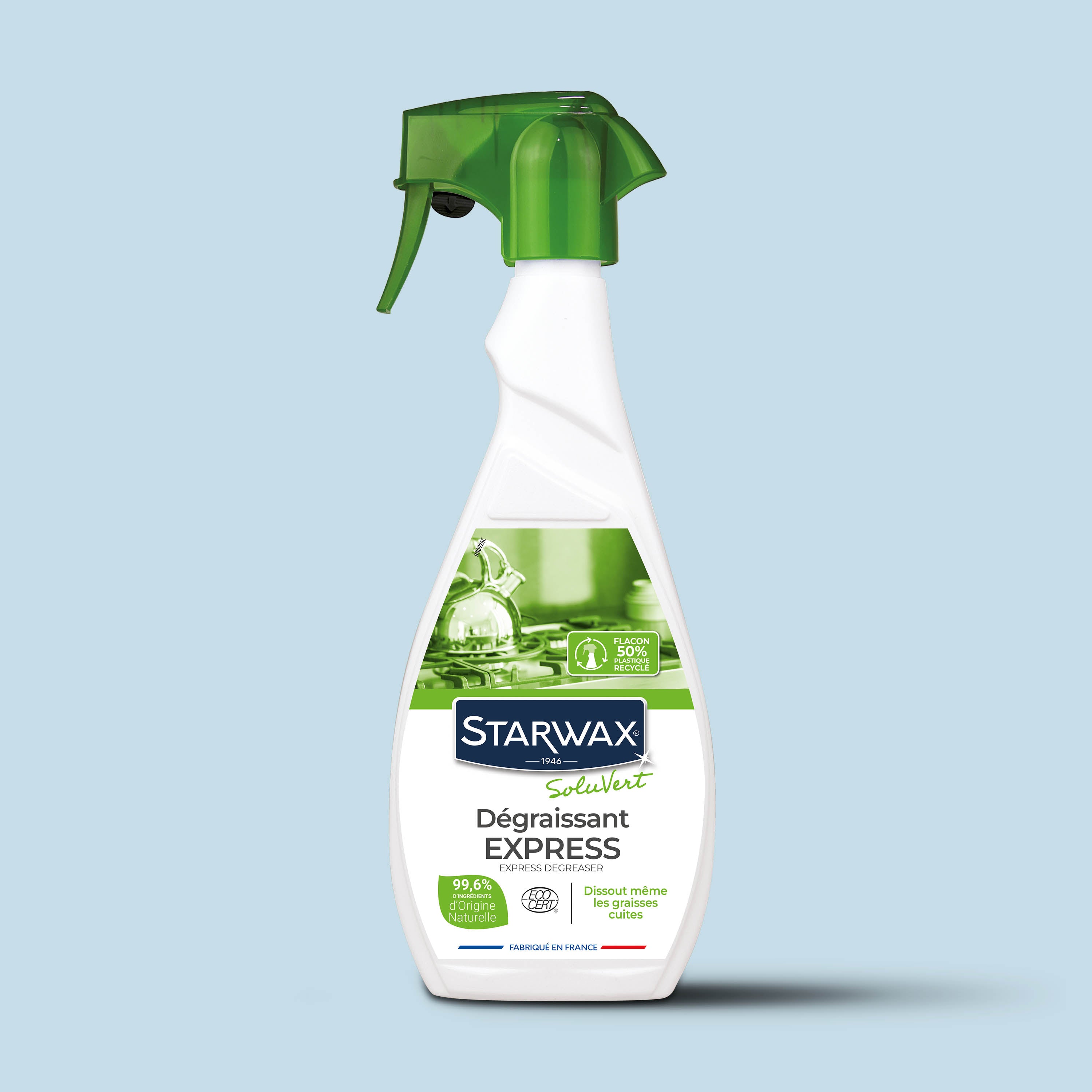STARWAX SOLUVERT - Dégraissant express pour cuisines 500ml