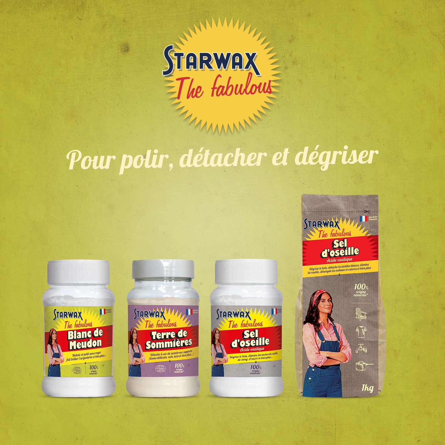 STARWAX FABULOUS - Blanc de Meudon 480g