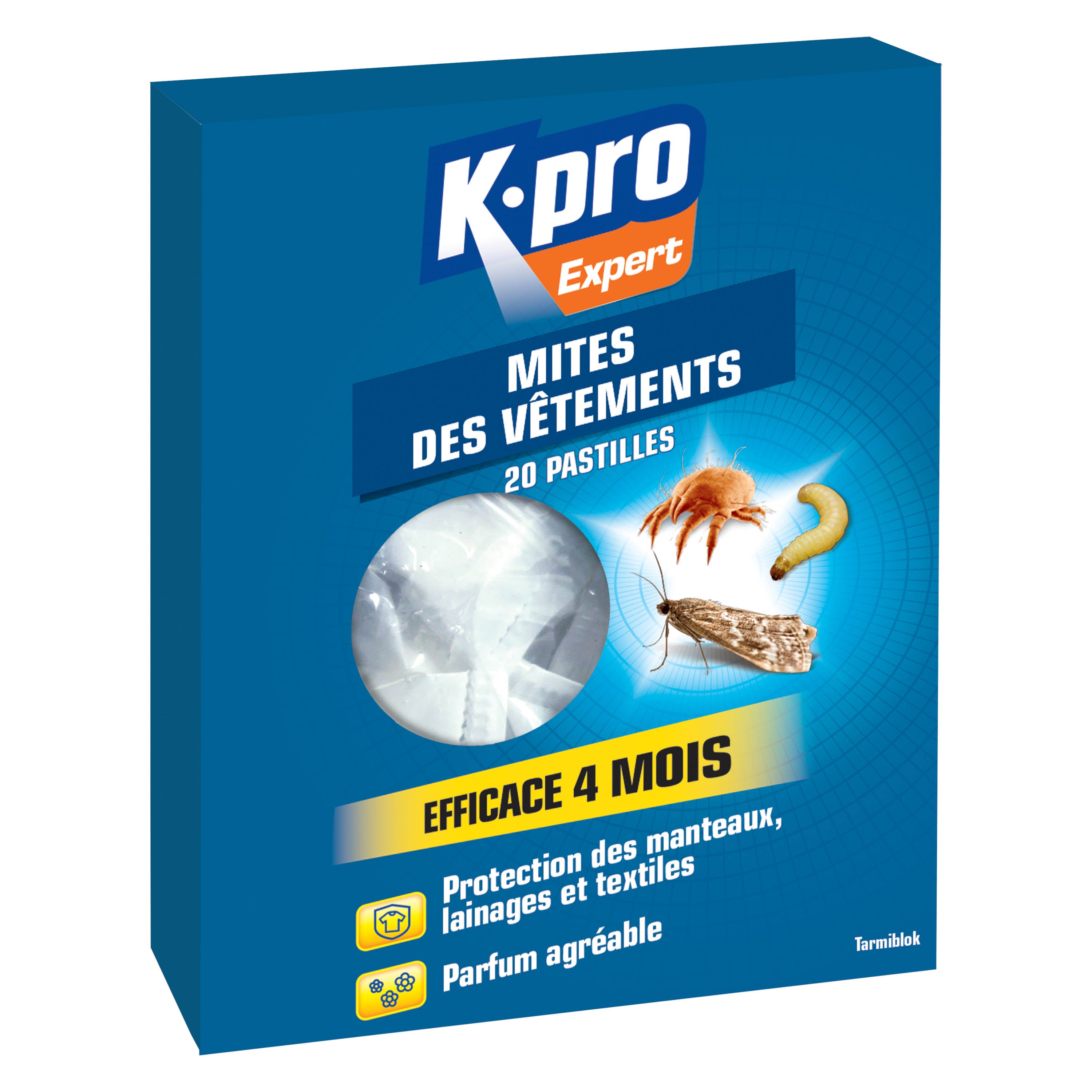 K.PRO - Pastilles mites des vêtements
X20