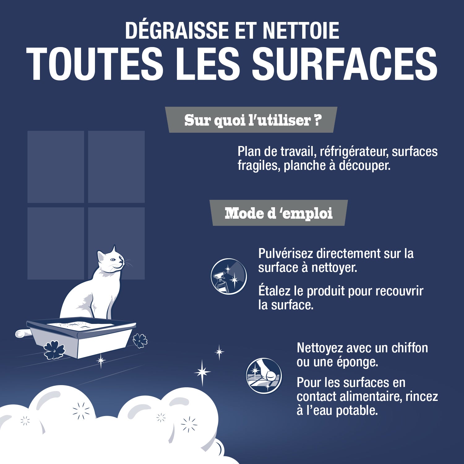 JACQUES BRIOCHIN - Mousse nettoyante au Bicarbonate de Soude - Parfum verveine 750ml Verveine