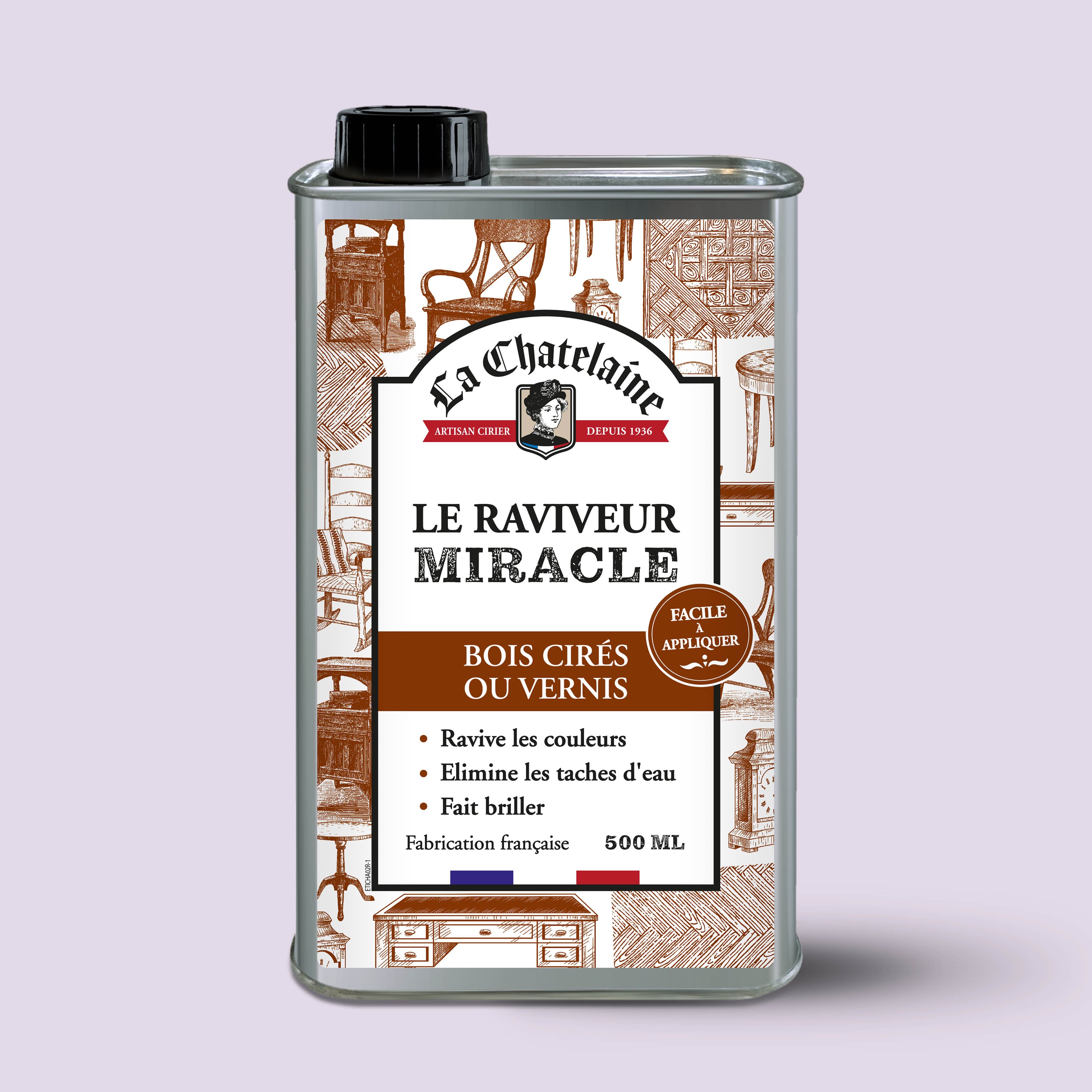 LA CHATELAINE - Le raviveur miracle 500ml - bois cirés ou vernis 500ml