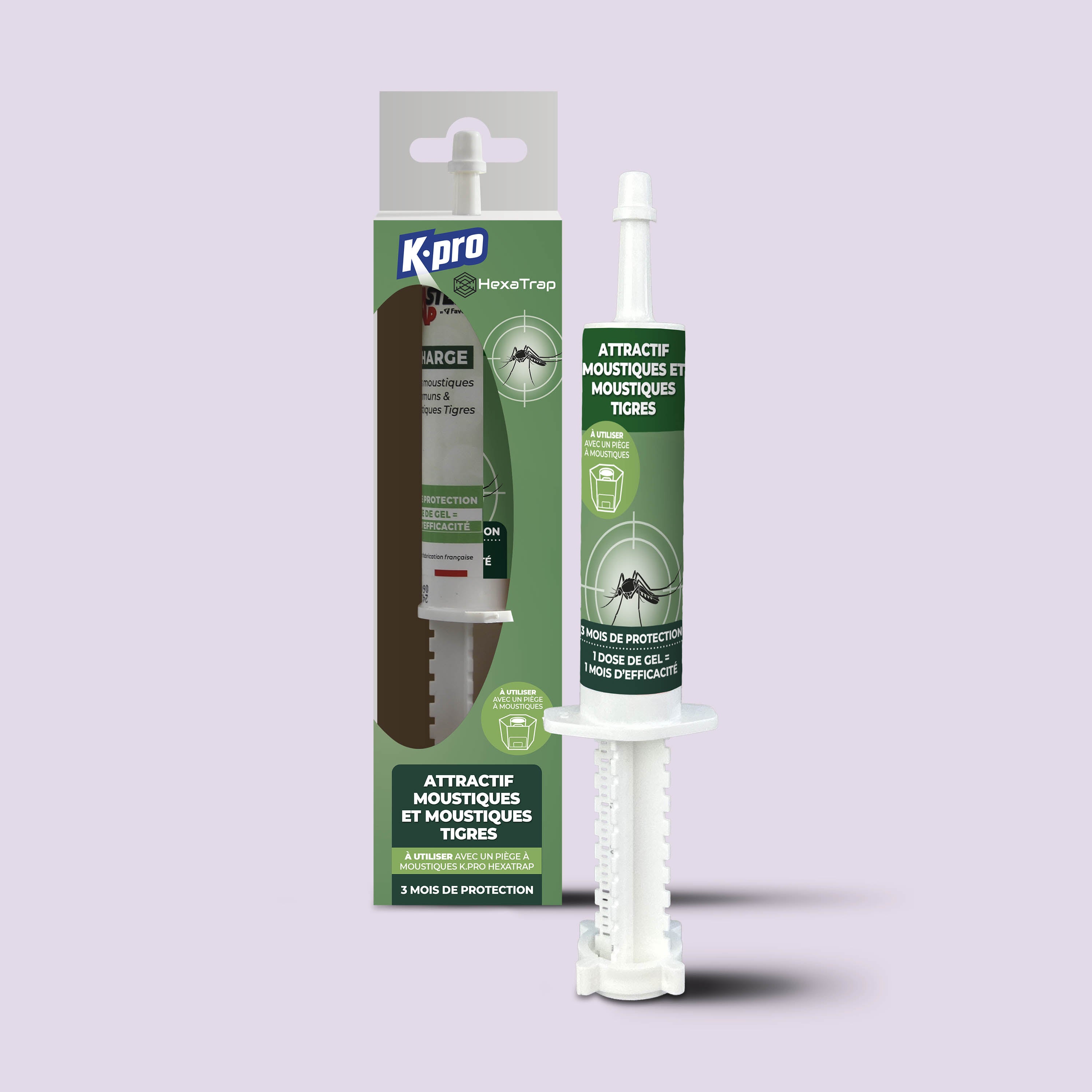 K.PRO - Attractif à moustiques 1 seringue 30g