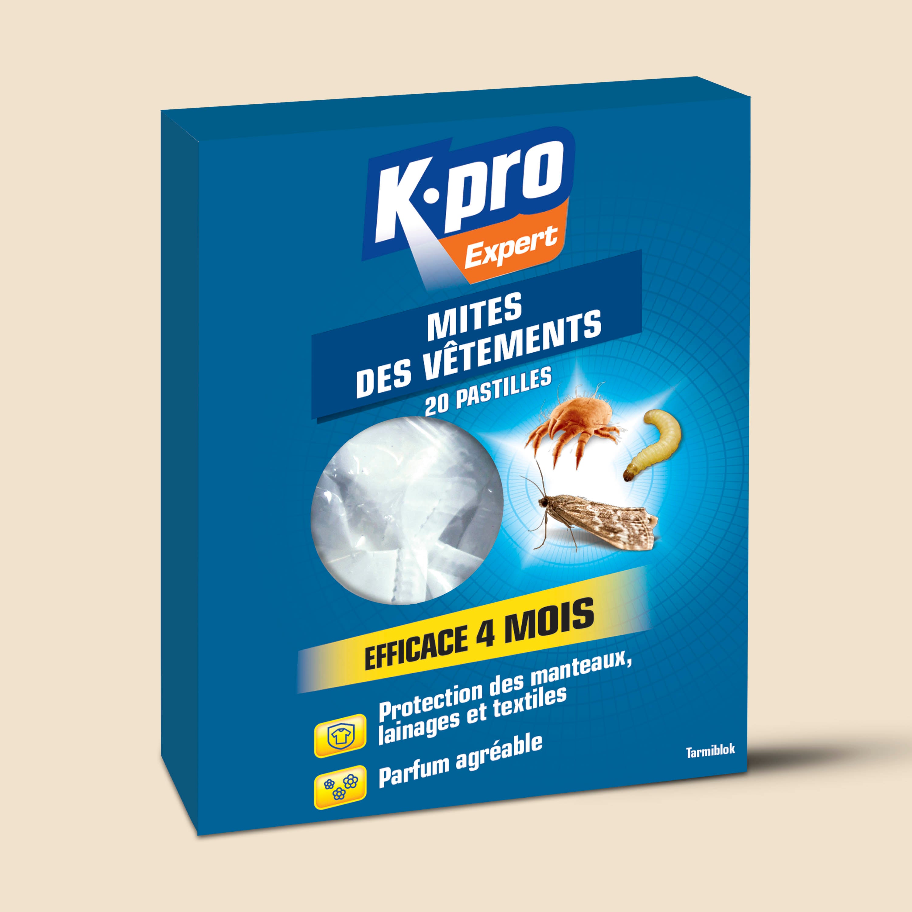 K.PRO - Pastilles mites des vêtements
X20